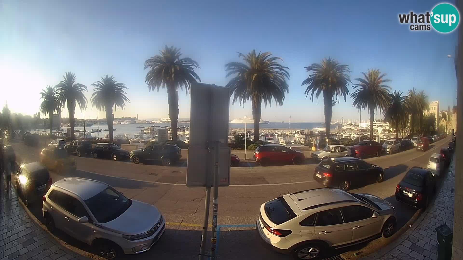 Webcam live Split – Lungomare di Spalato