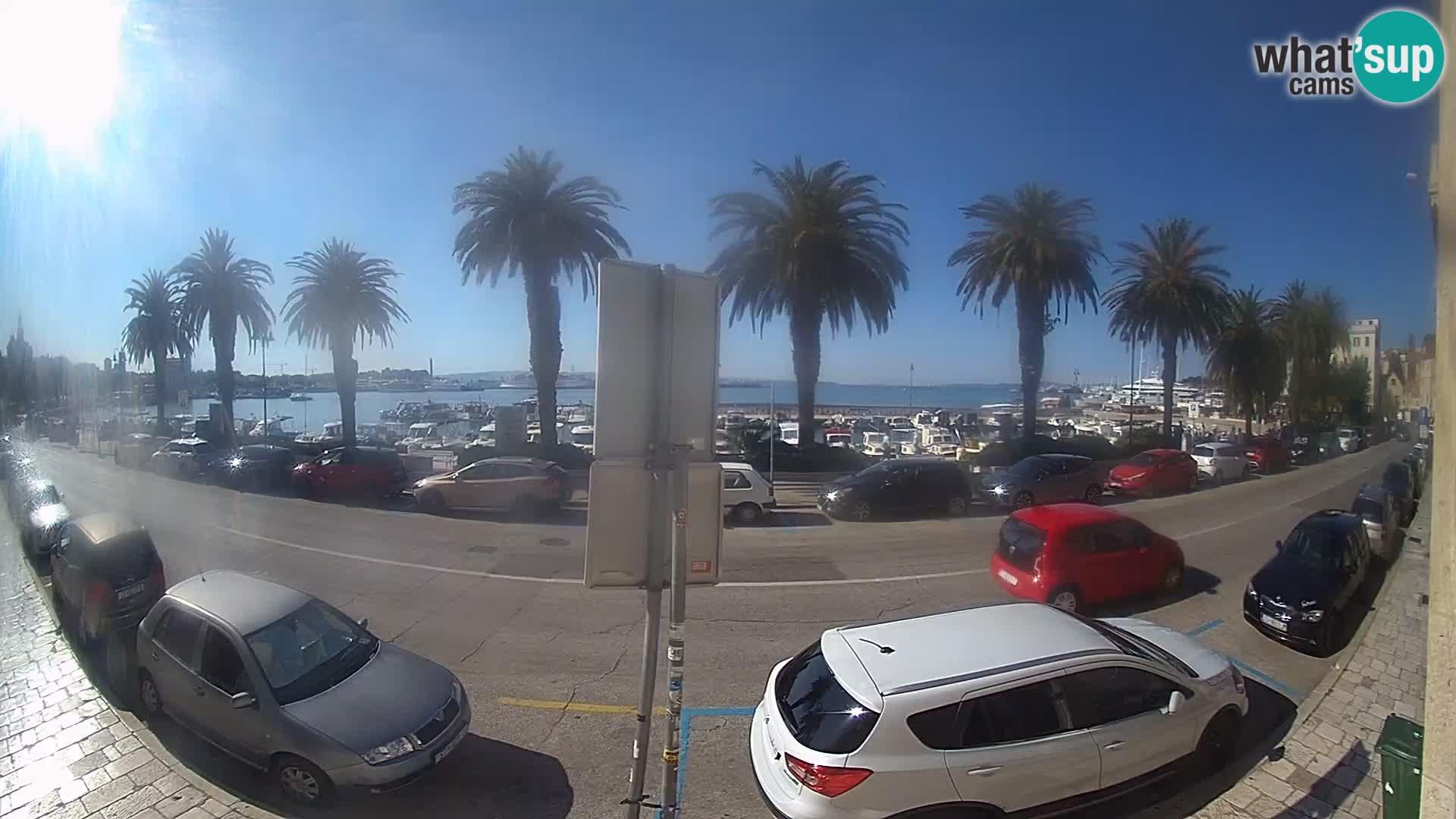 Webcam Split – Seaside Promenade