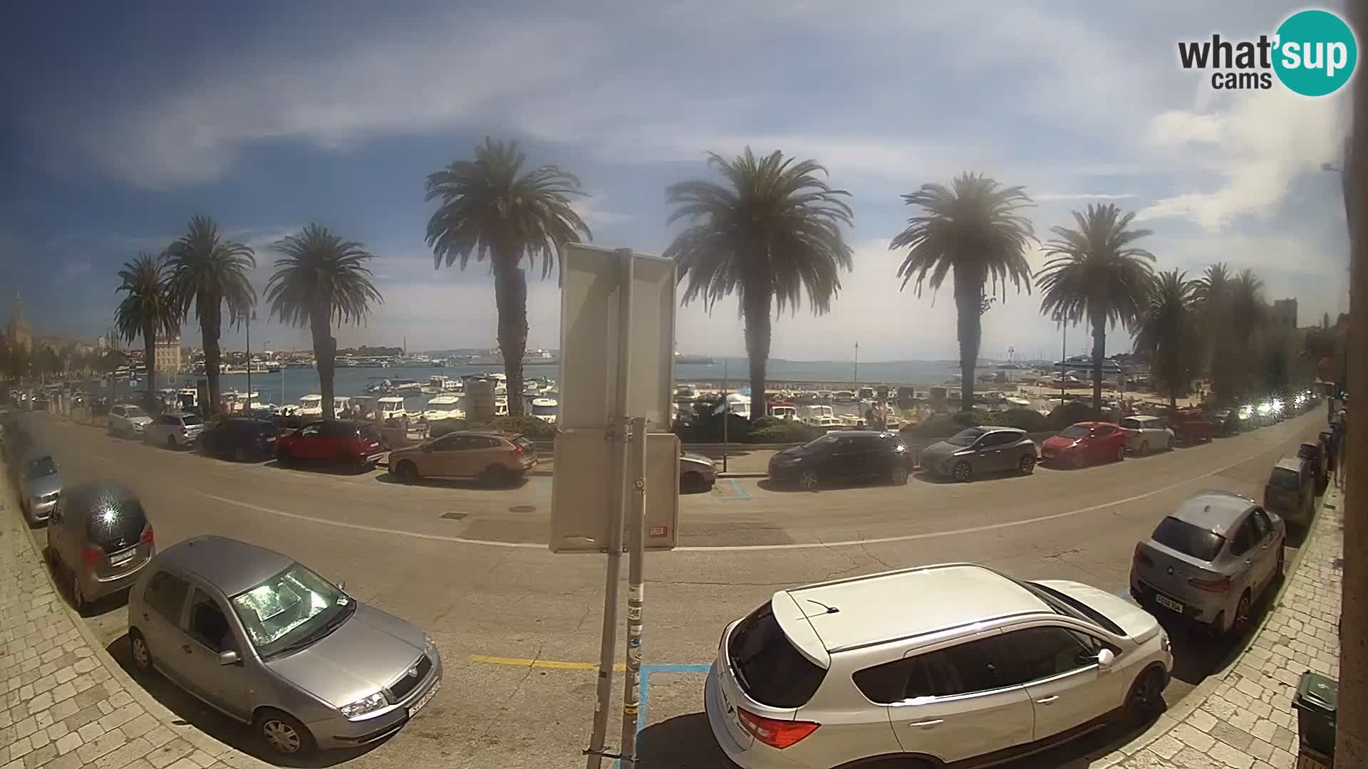 Webcam live Split – Lungomare di Spalato