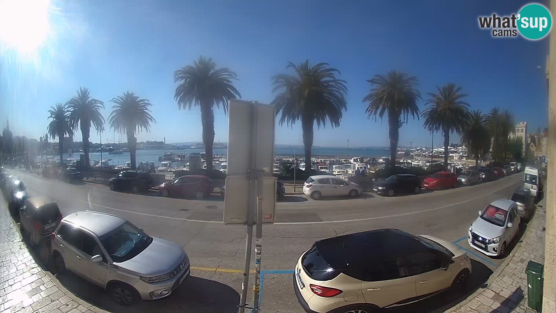 Webcam live Split – Lungomare di Spalato