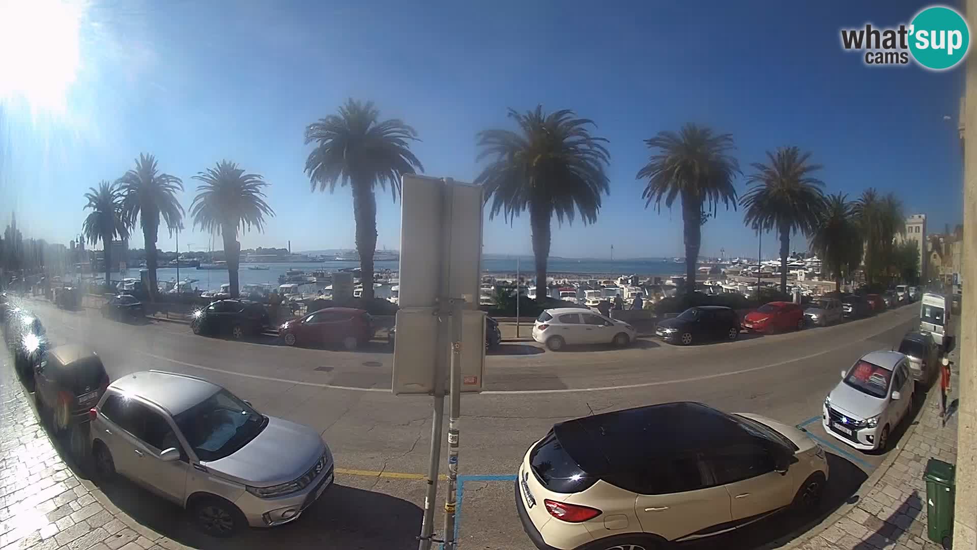 Webcam live Split – Lungomare di Spalato