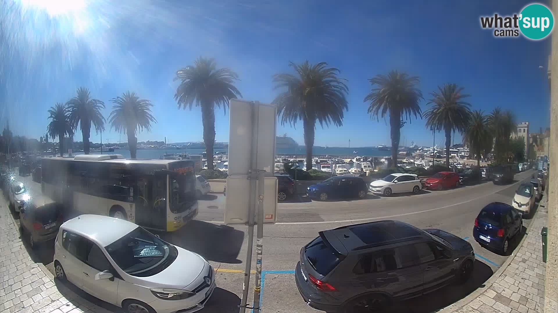 Webcam live Split – Lungomare di Spalato