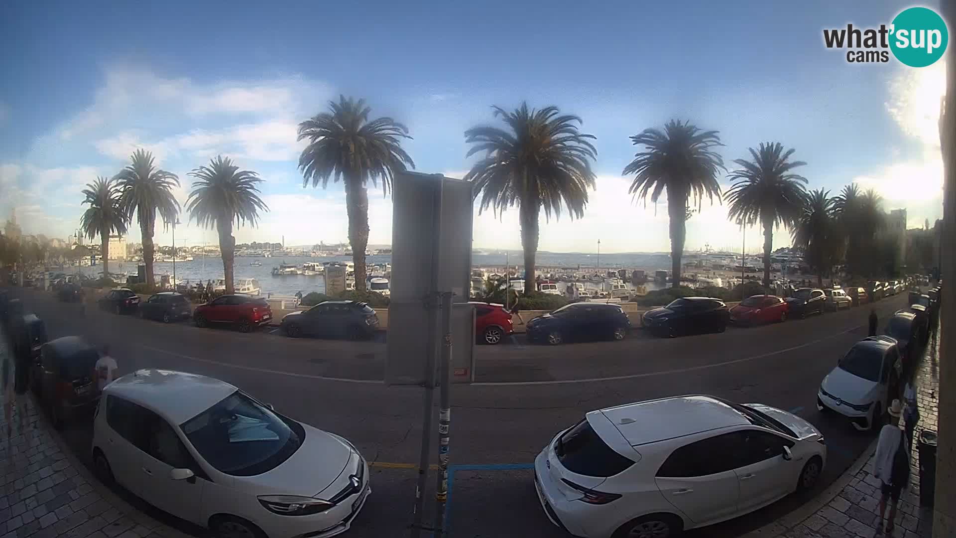 Webcam live Split – Lungomare di Spalato