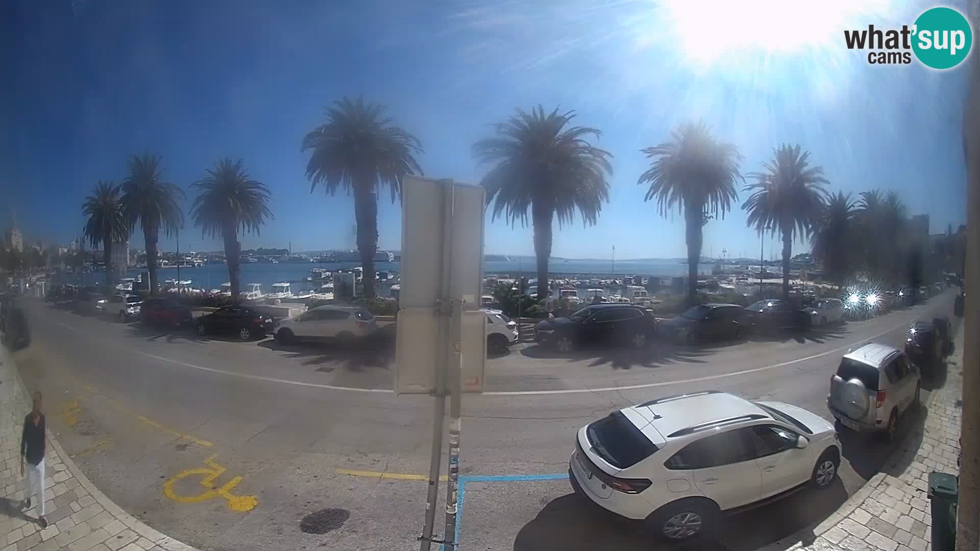Webcam live Split – Lungomare di Spalato