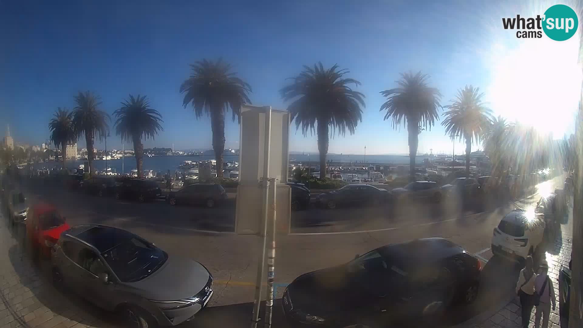 Webcam Split – Seaside Promenade