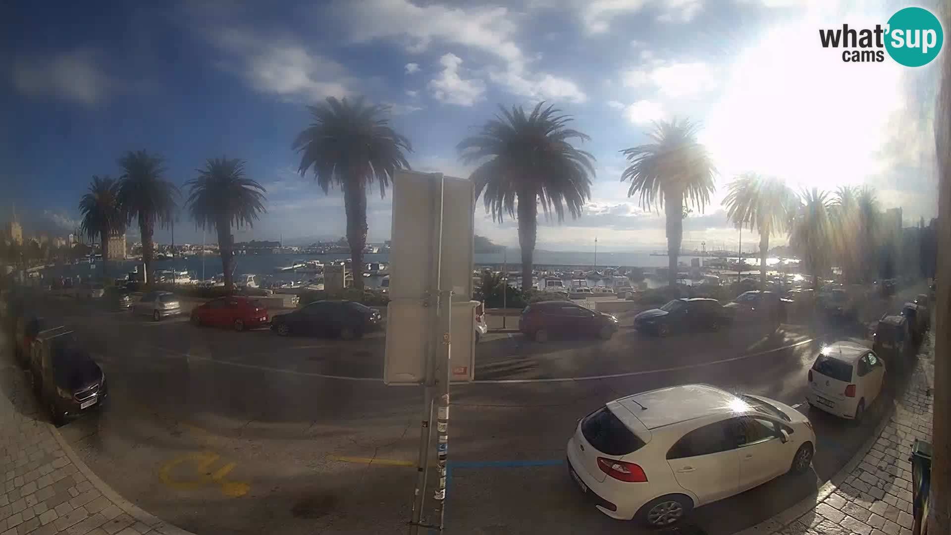 Webcam live Split – Lungomare di Spalato