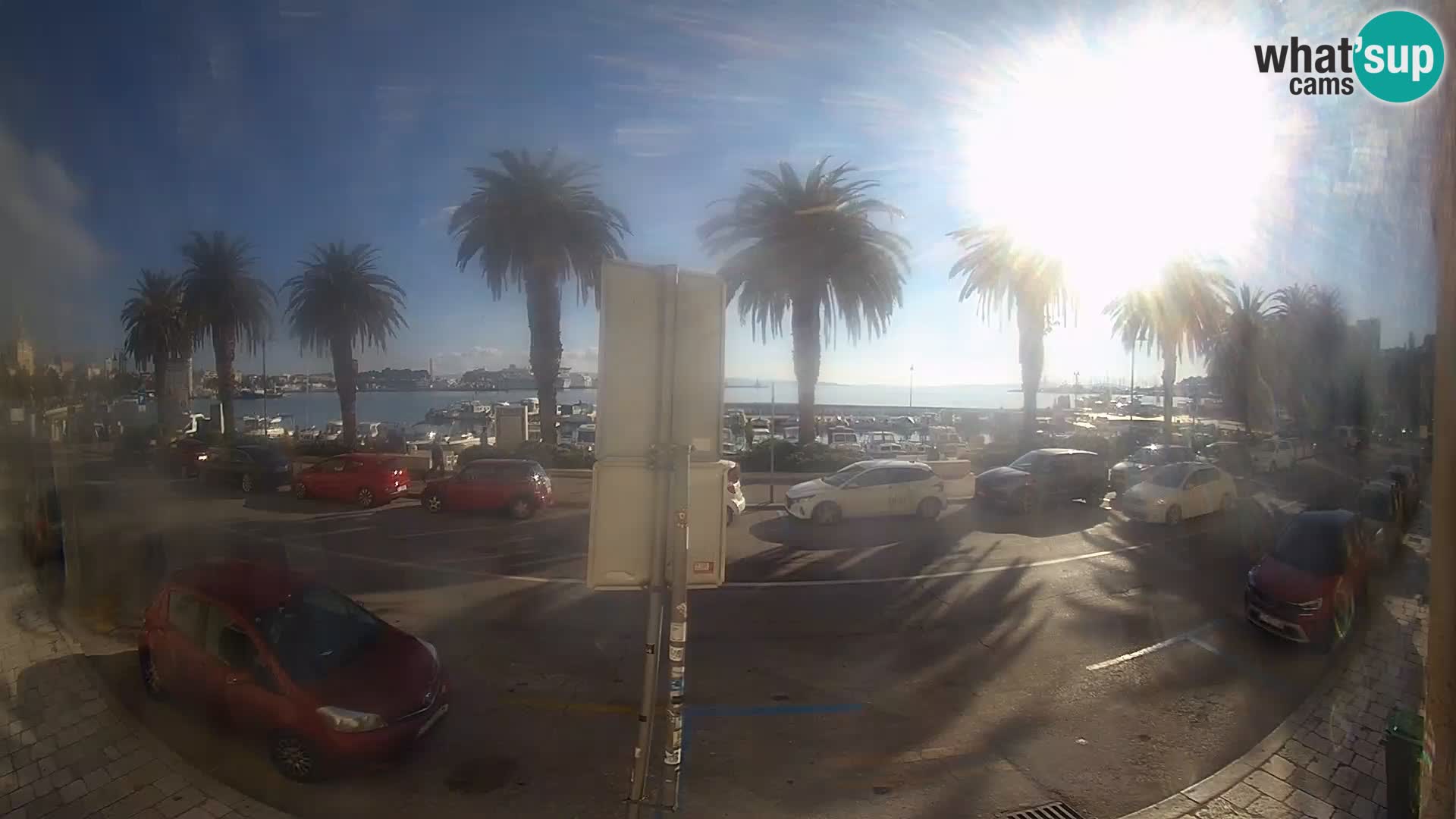 Webcam Split – Seaside Promenade