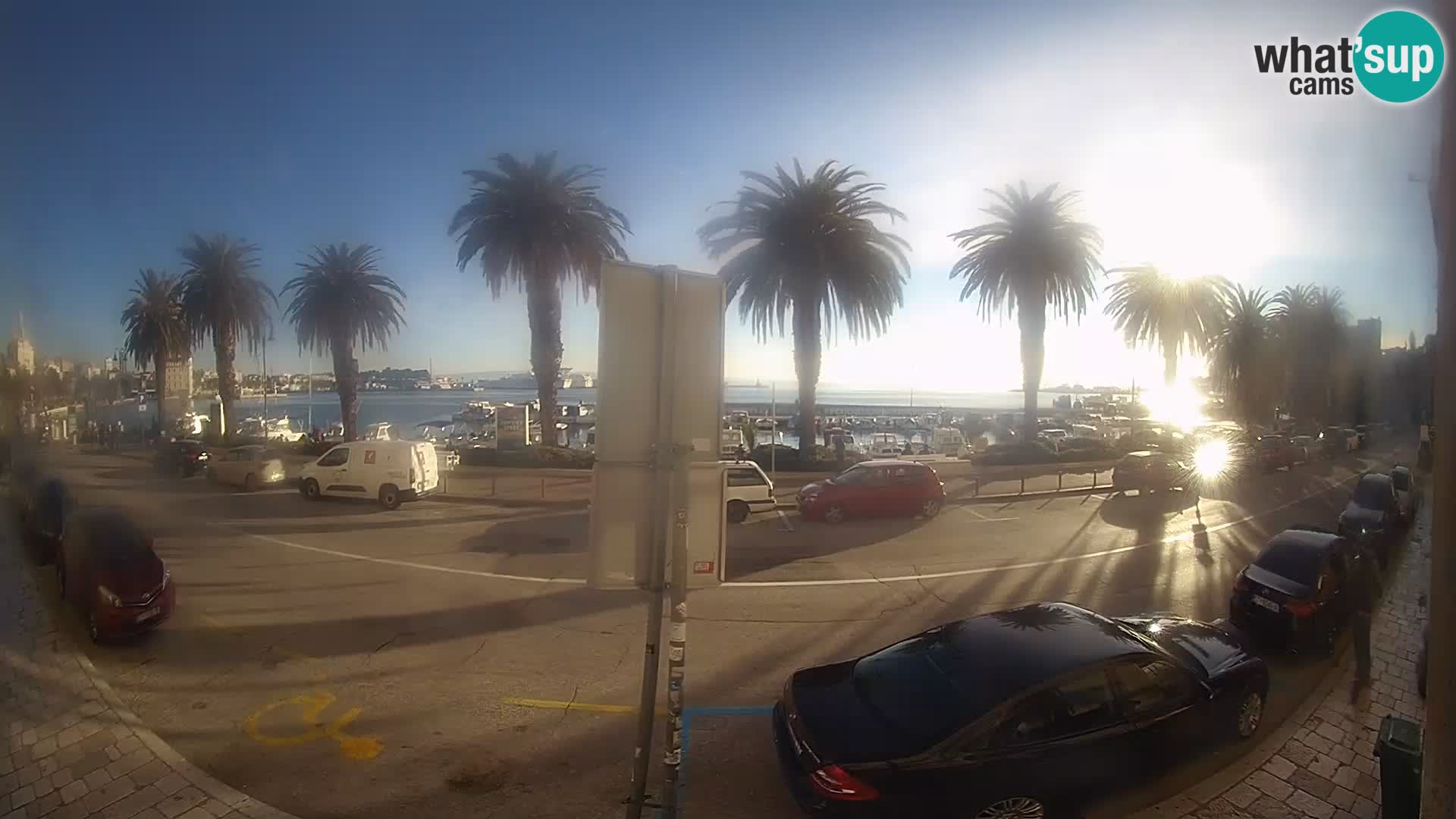 Webcam Split – Seaside Promenade