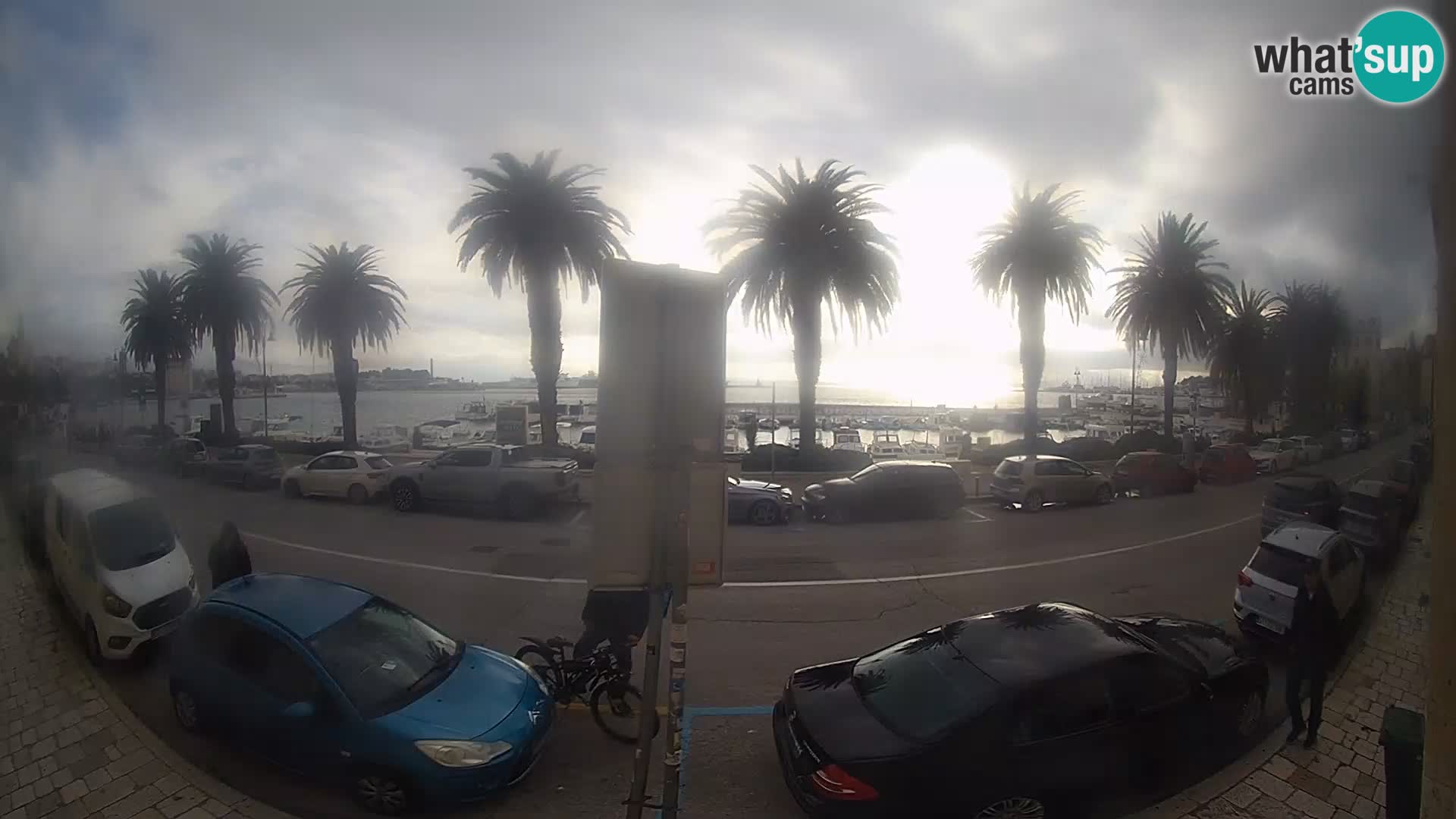 Webcam Split – Seaside Promenade