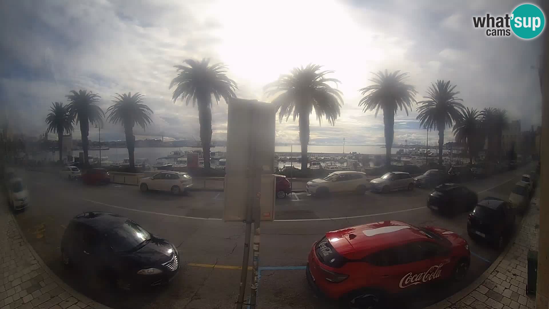 Webcam Split – Seaside Promenade