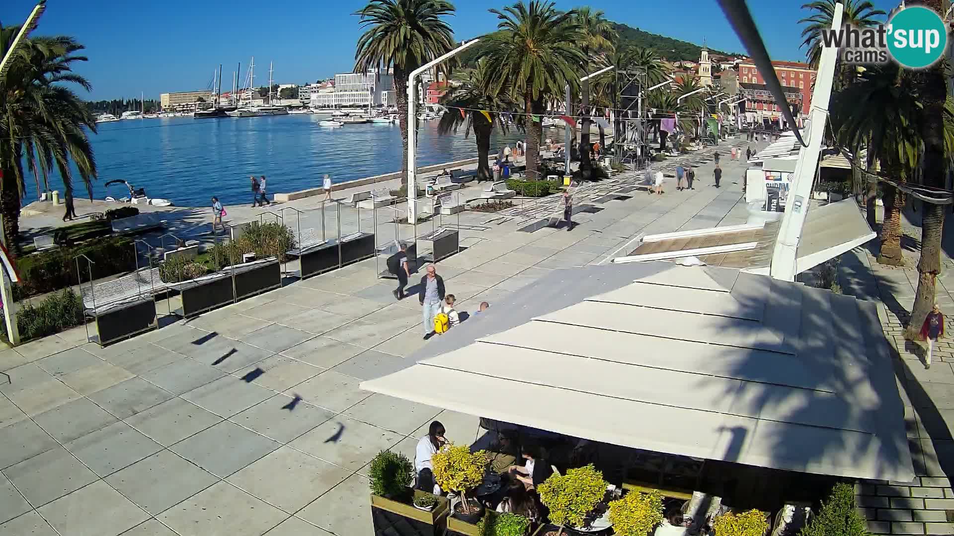 Split – view of Split riva