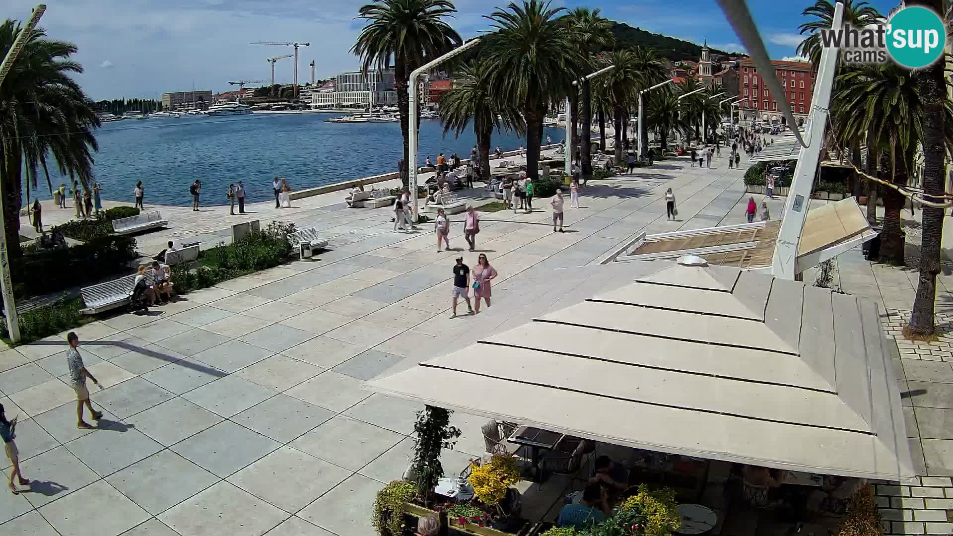 Split –  vue de Riva de Split