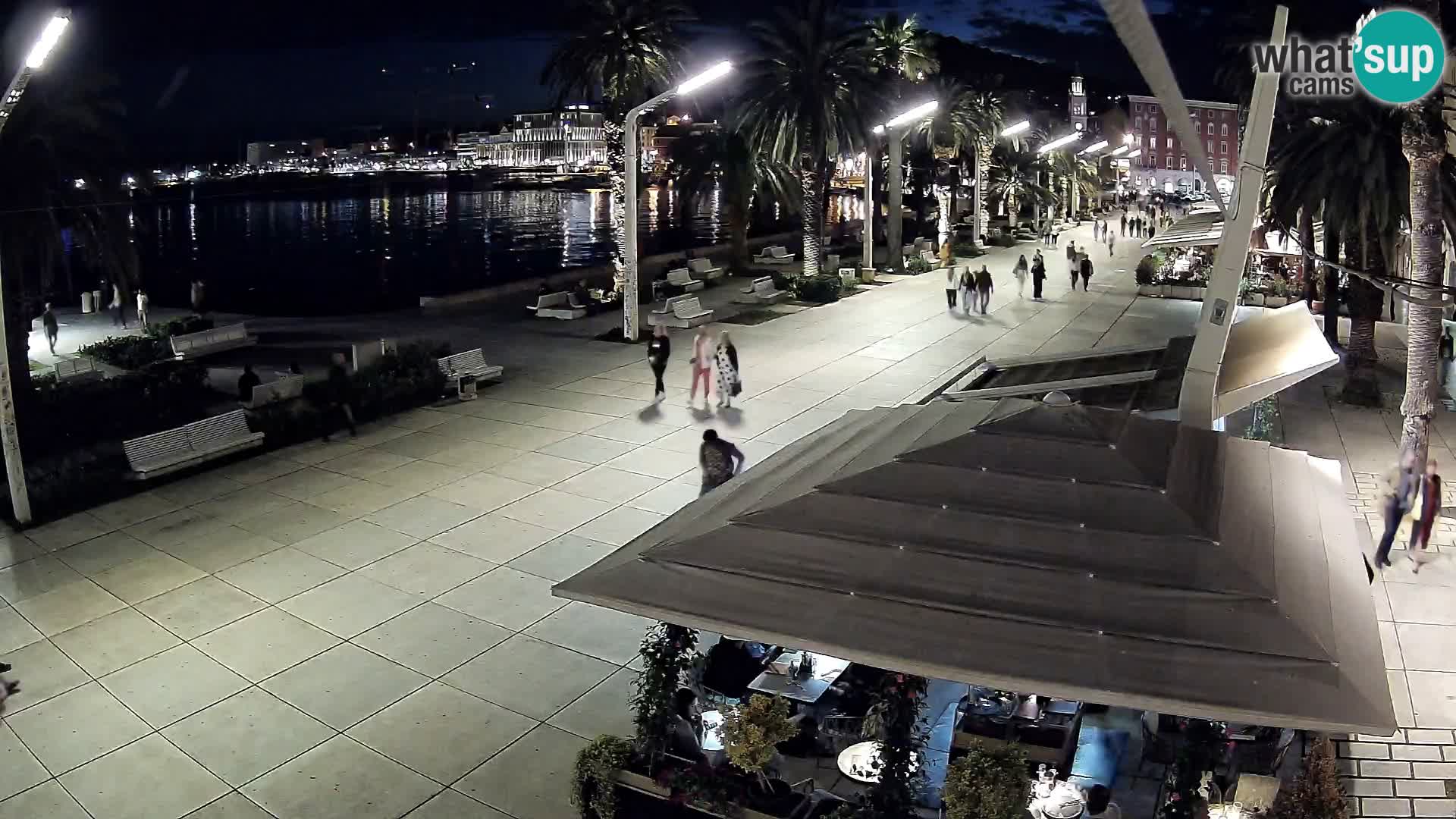 Split –  vue de Riva de Split