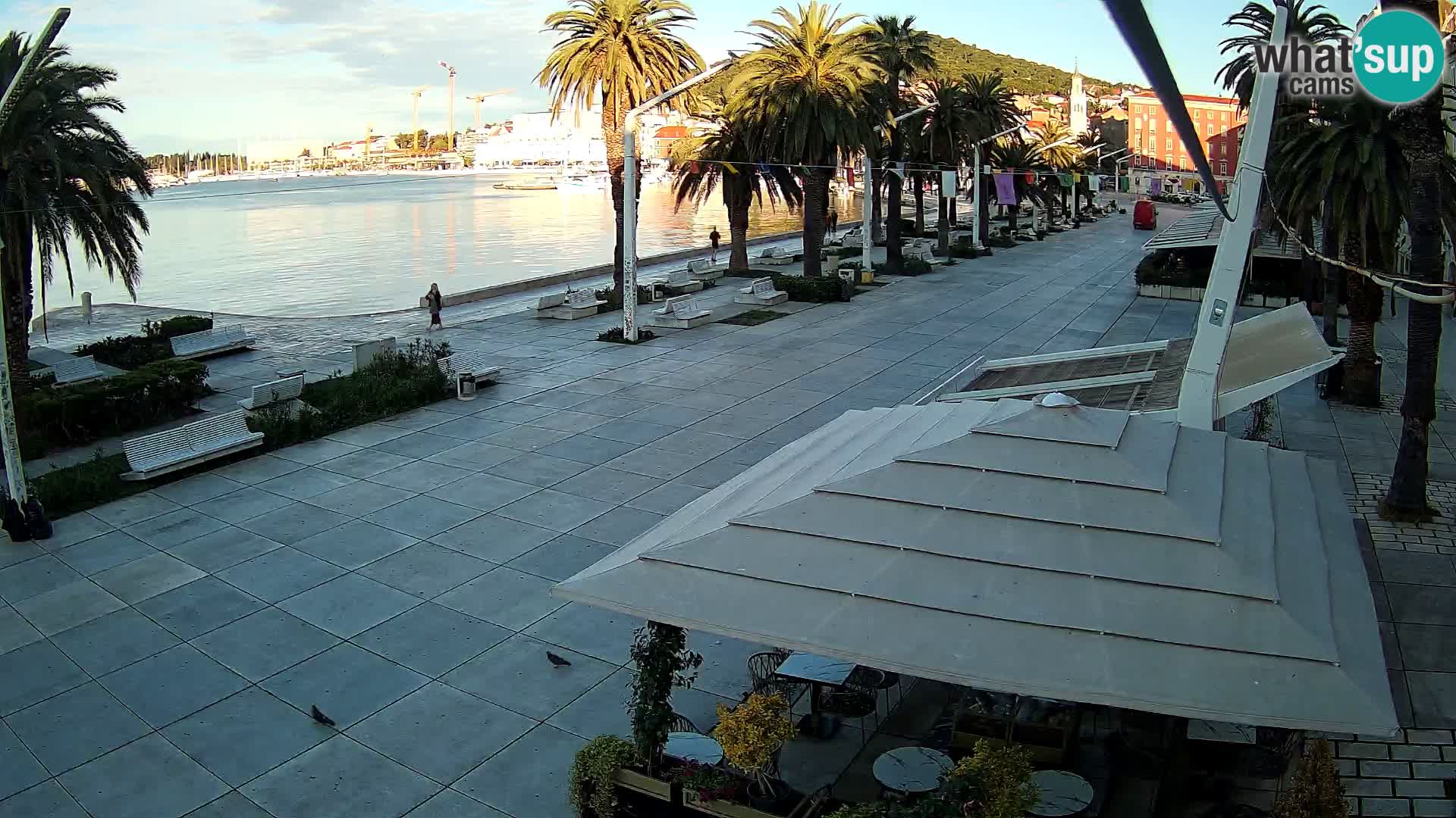 Split –  Blick auf Split riva
