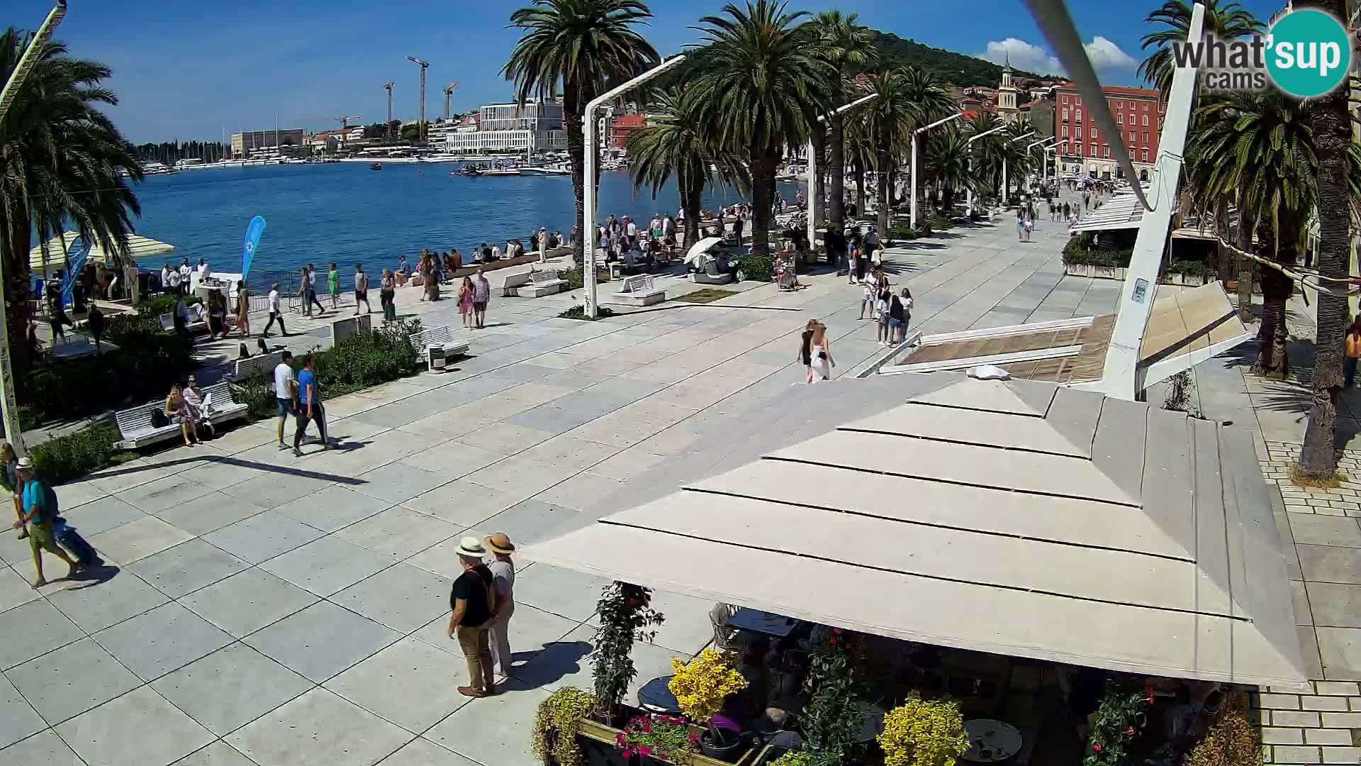 Split – Vista sulla riva di Spalato