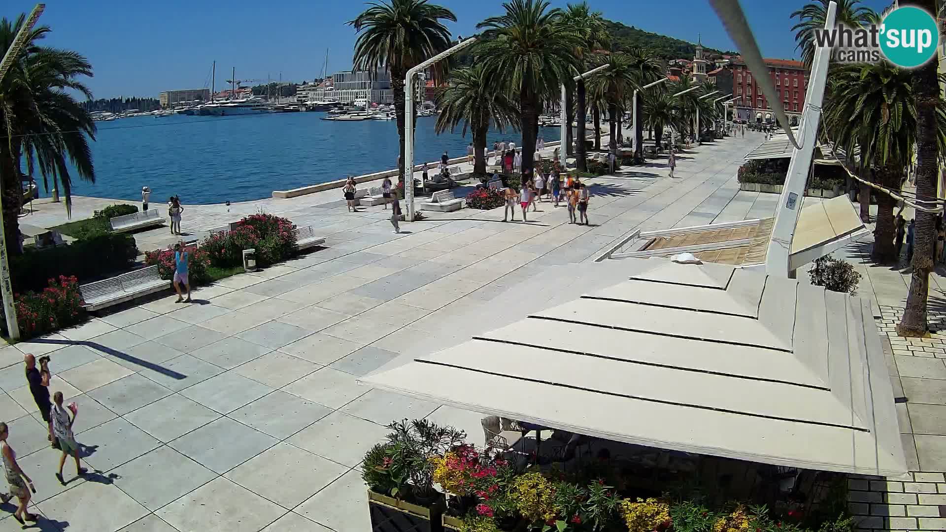 Split –  vista de Riva de Split