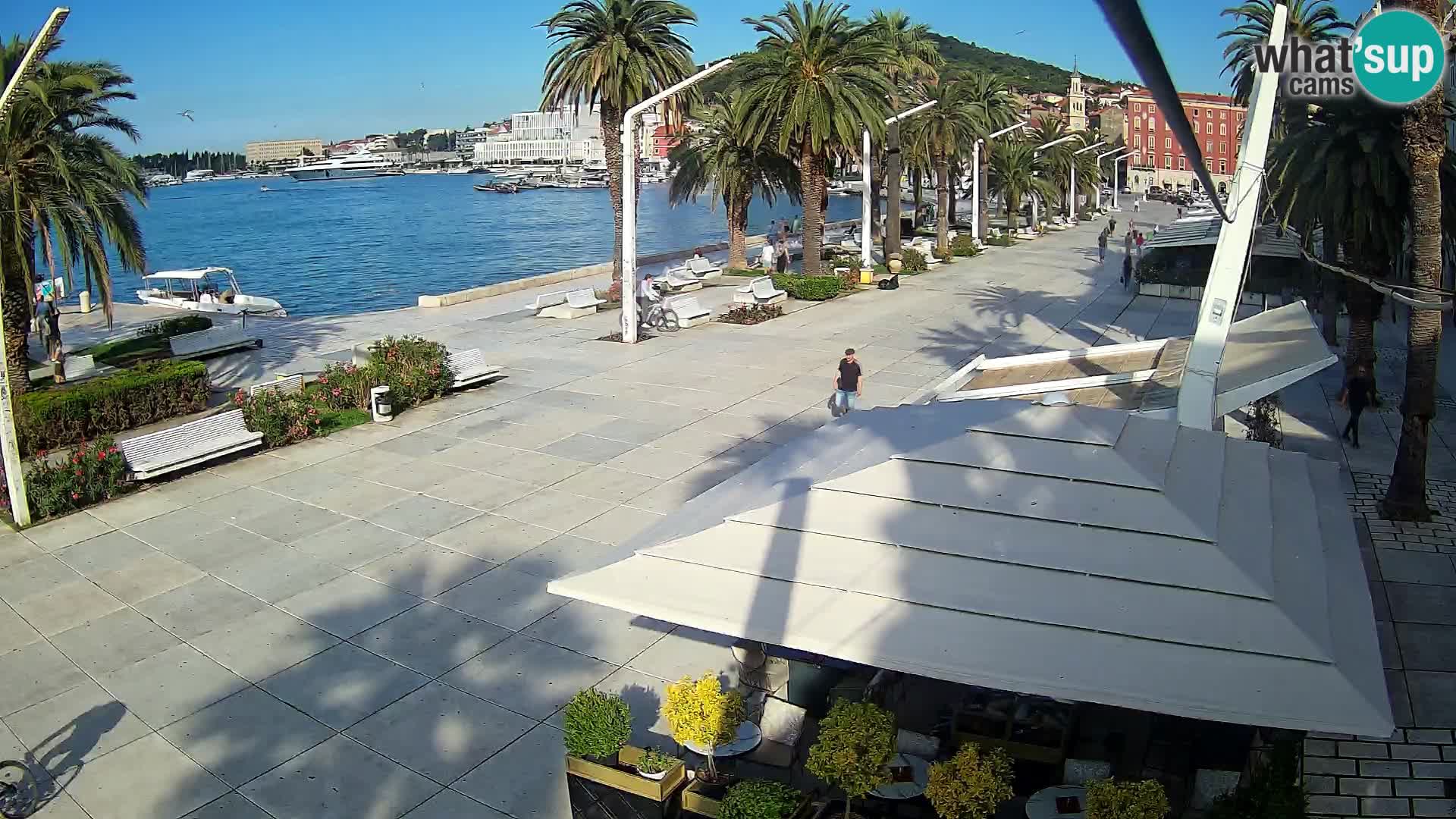 Split – Vista sulla riva di Spalato