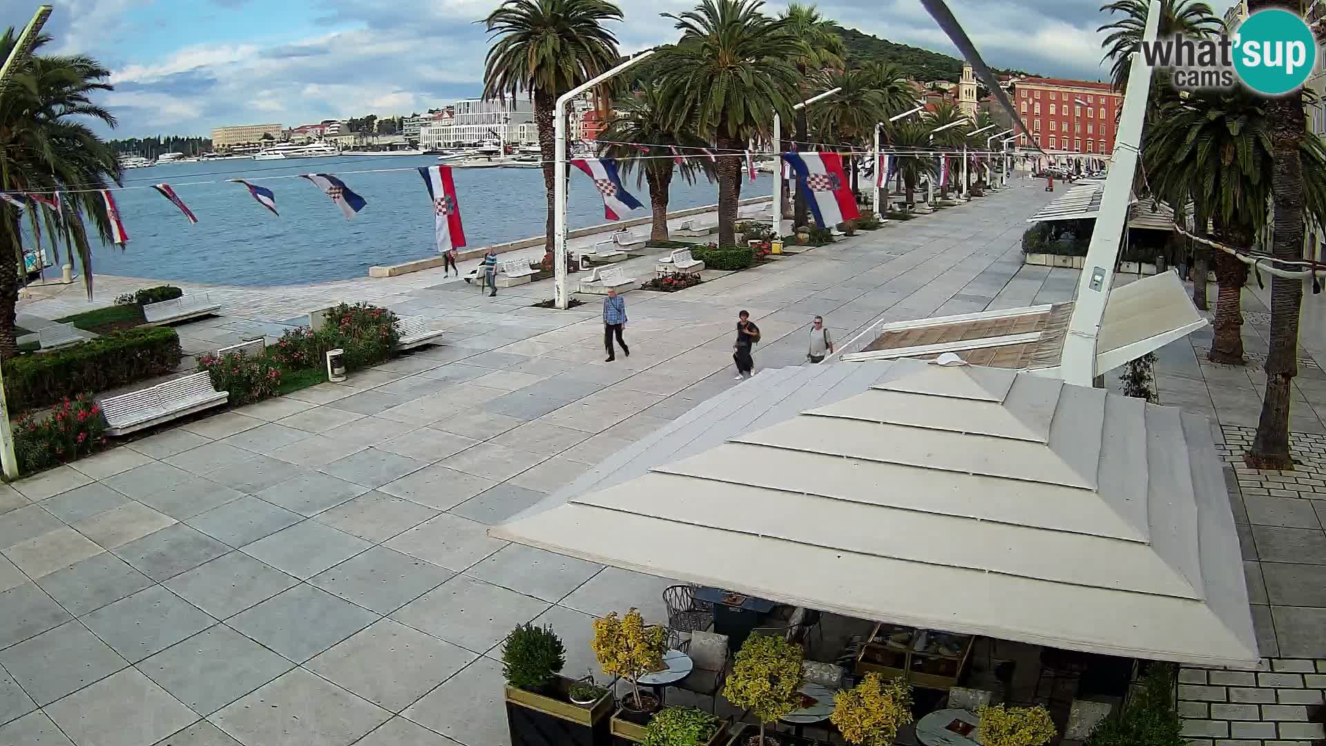 Split –  vue de Riva de Split