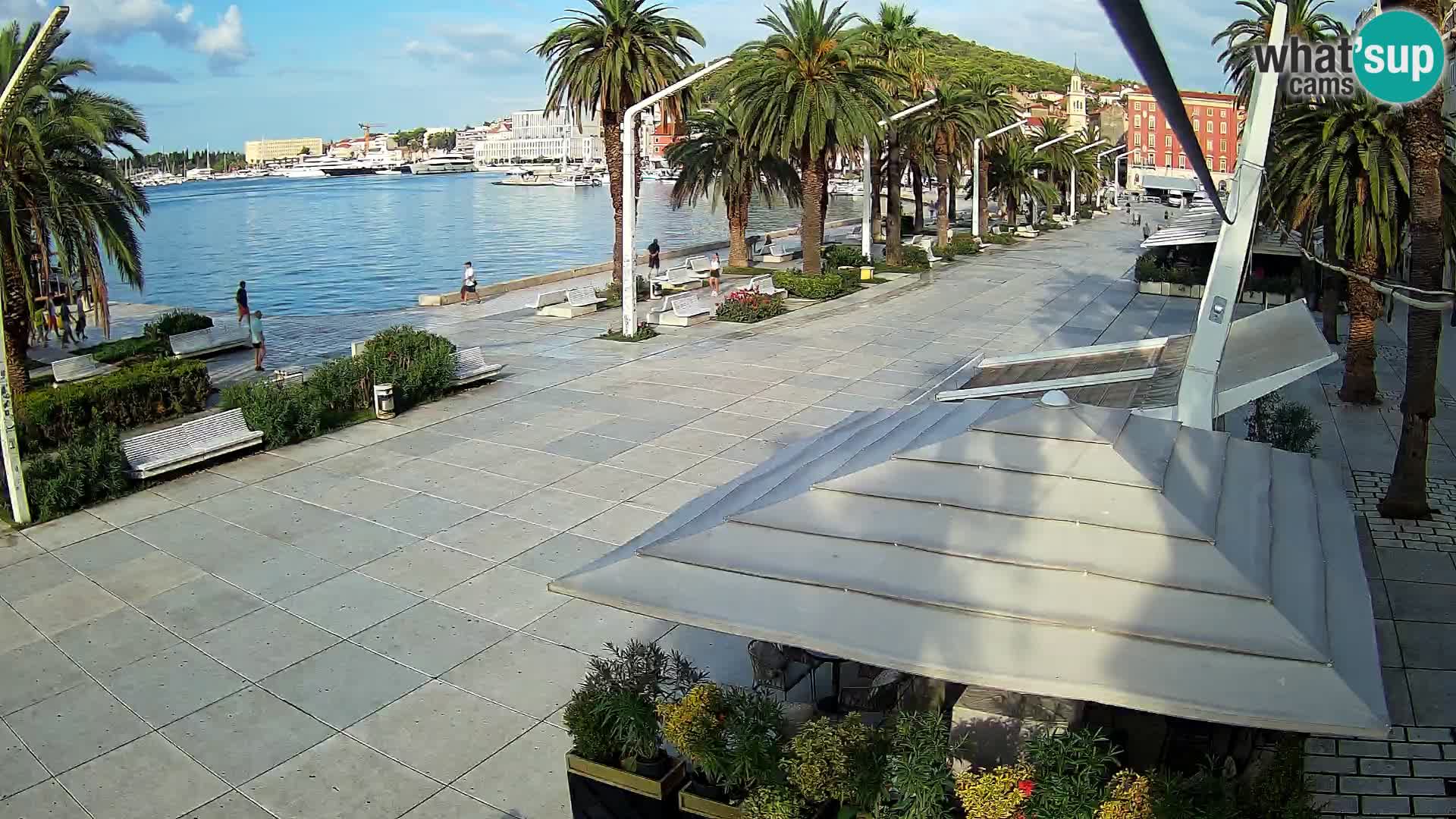 Live Webcam Split – view of Split riva