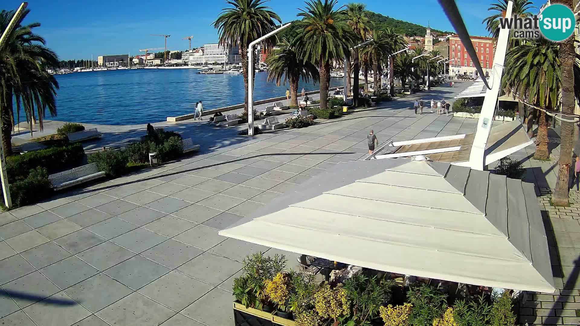 LIVE webcam Spalato riva