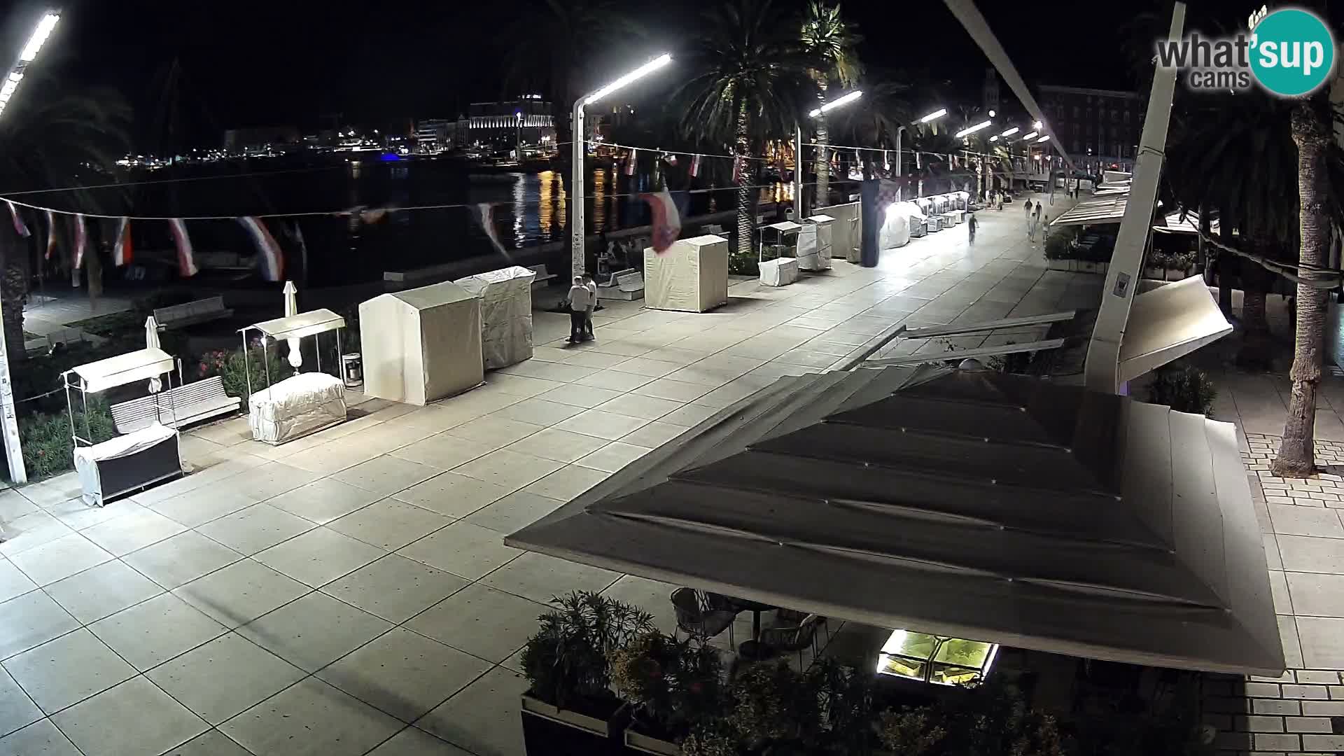 Live Webcam Split – view of Split riva