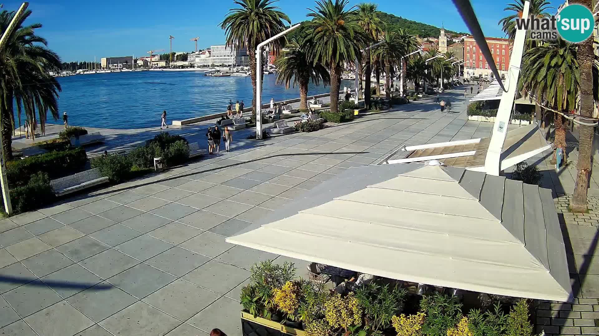 Split –  vista de Riva de Split