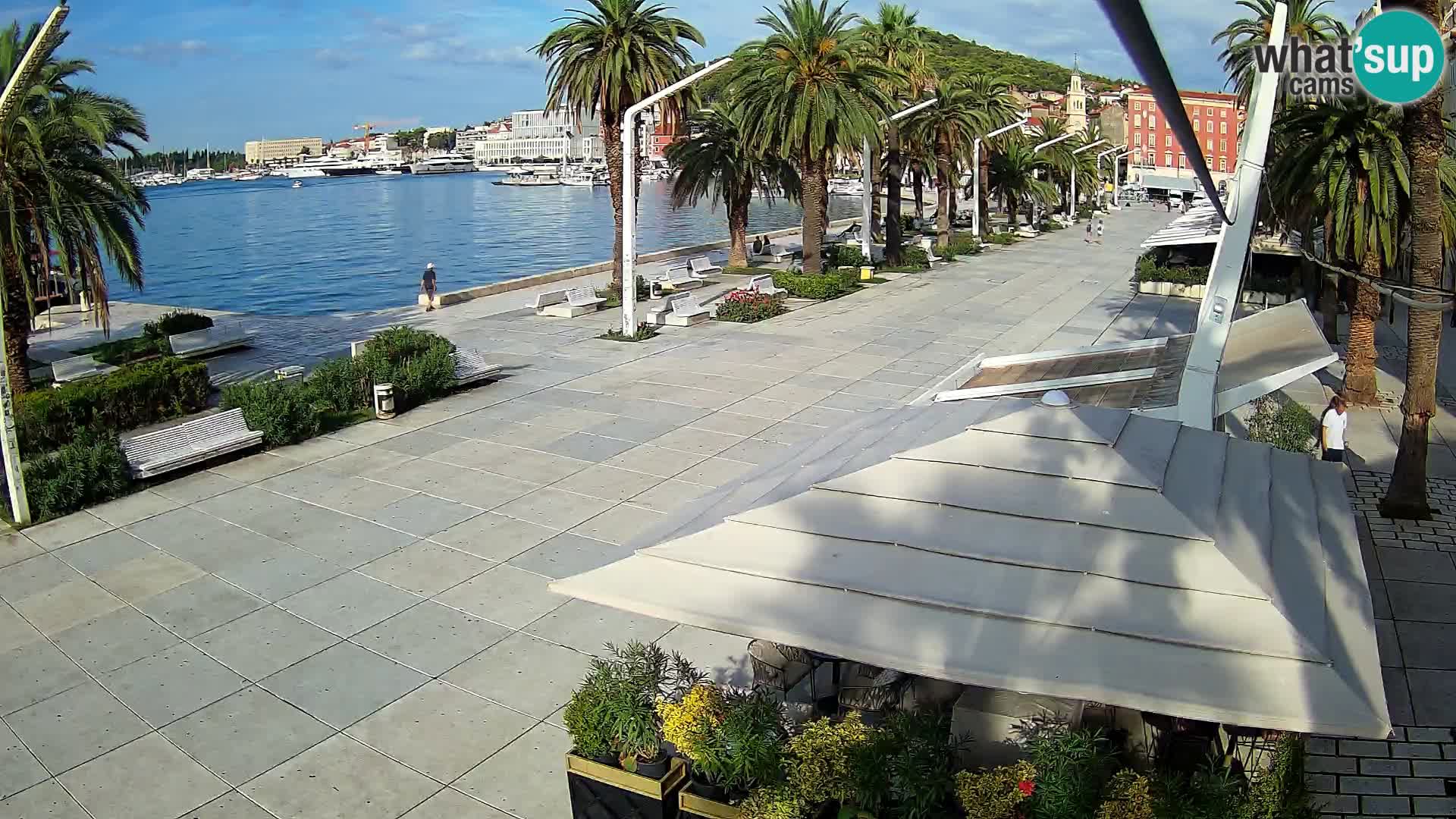 Split – Vista sulla riva di Spalato