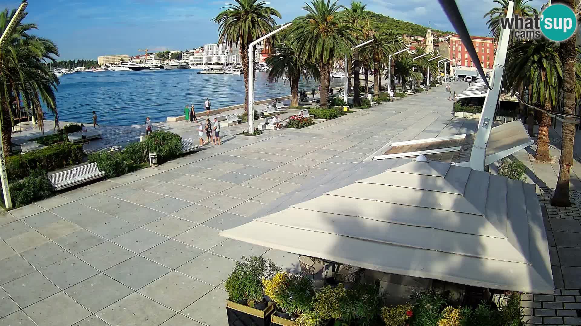 Live Webcam Split – view of Split riva