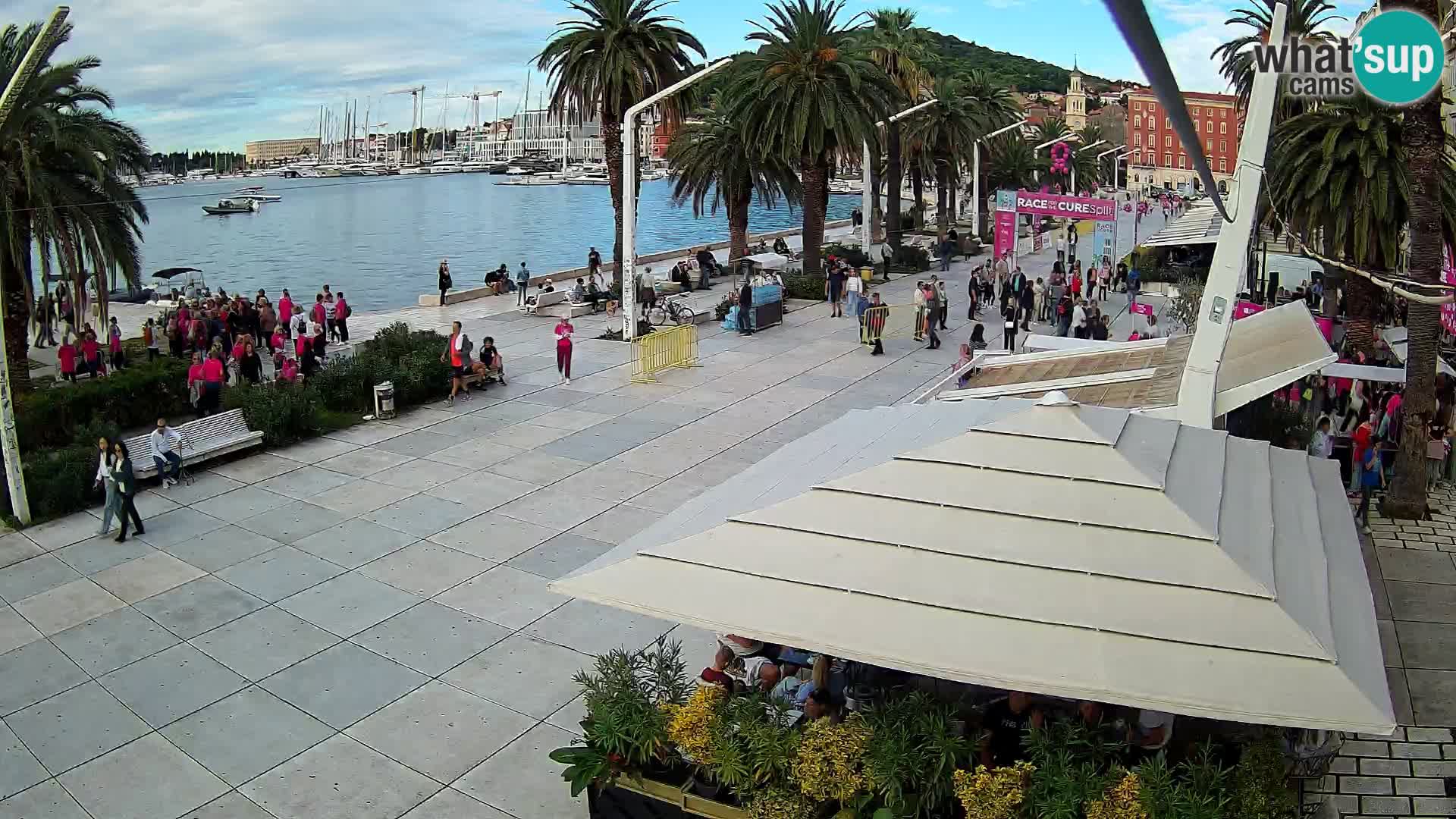 Split – Vista sulla riva di Spalato