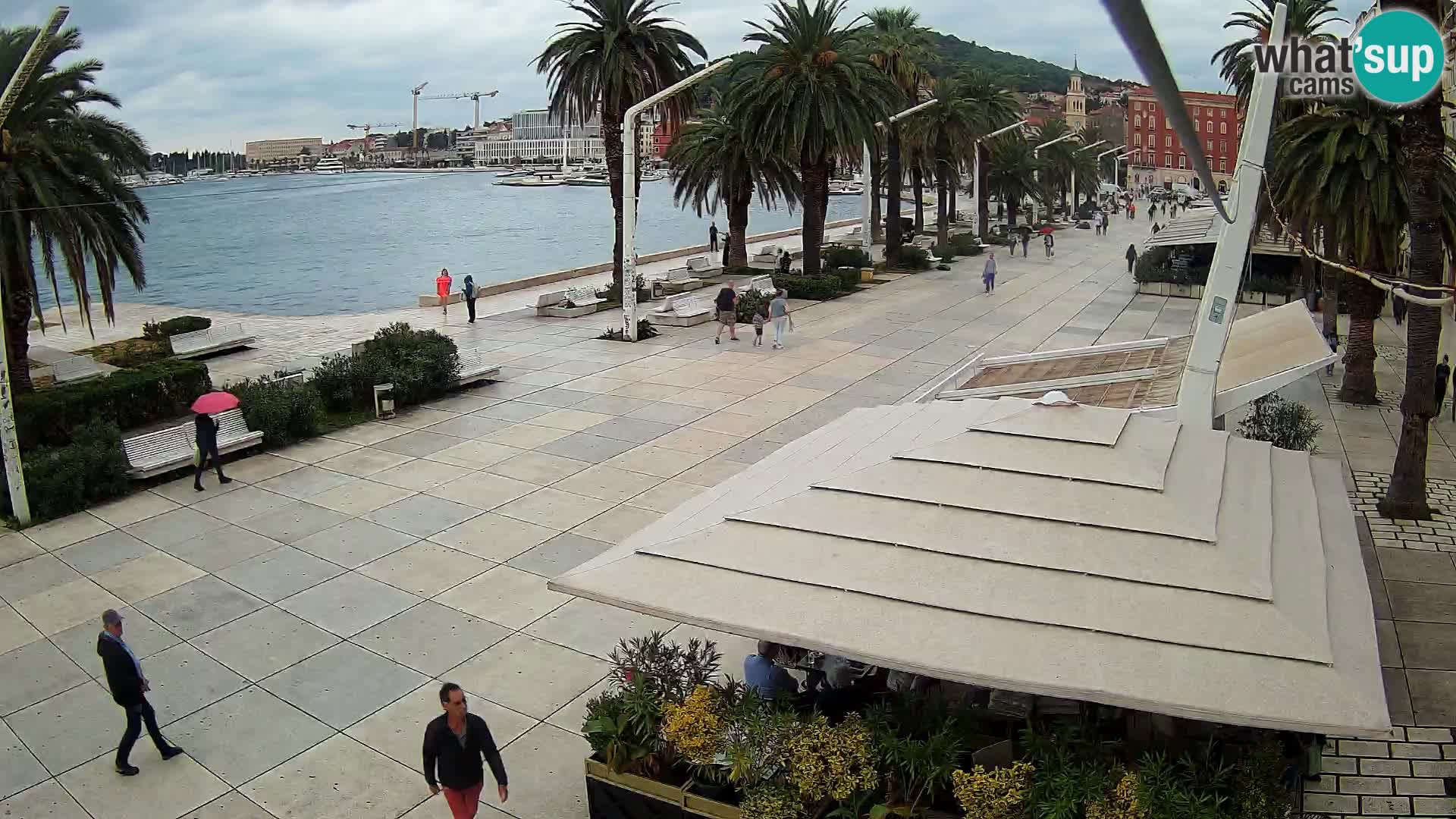 Split – Vista sulla riva di Spalato