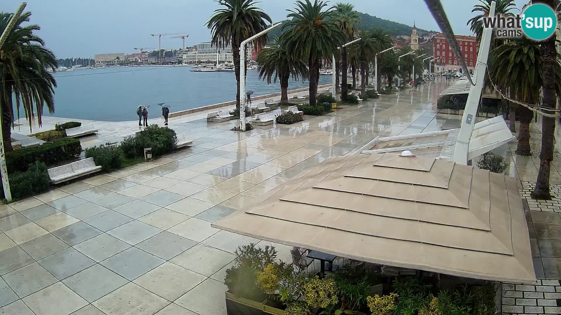 Split –  vista de Riva de Split