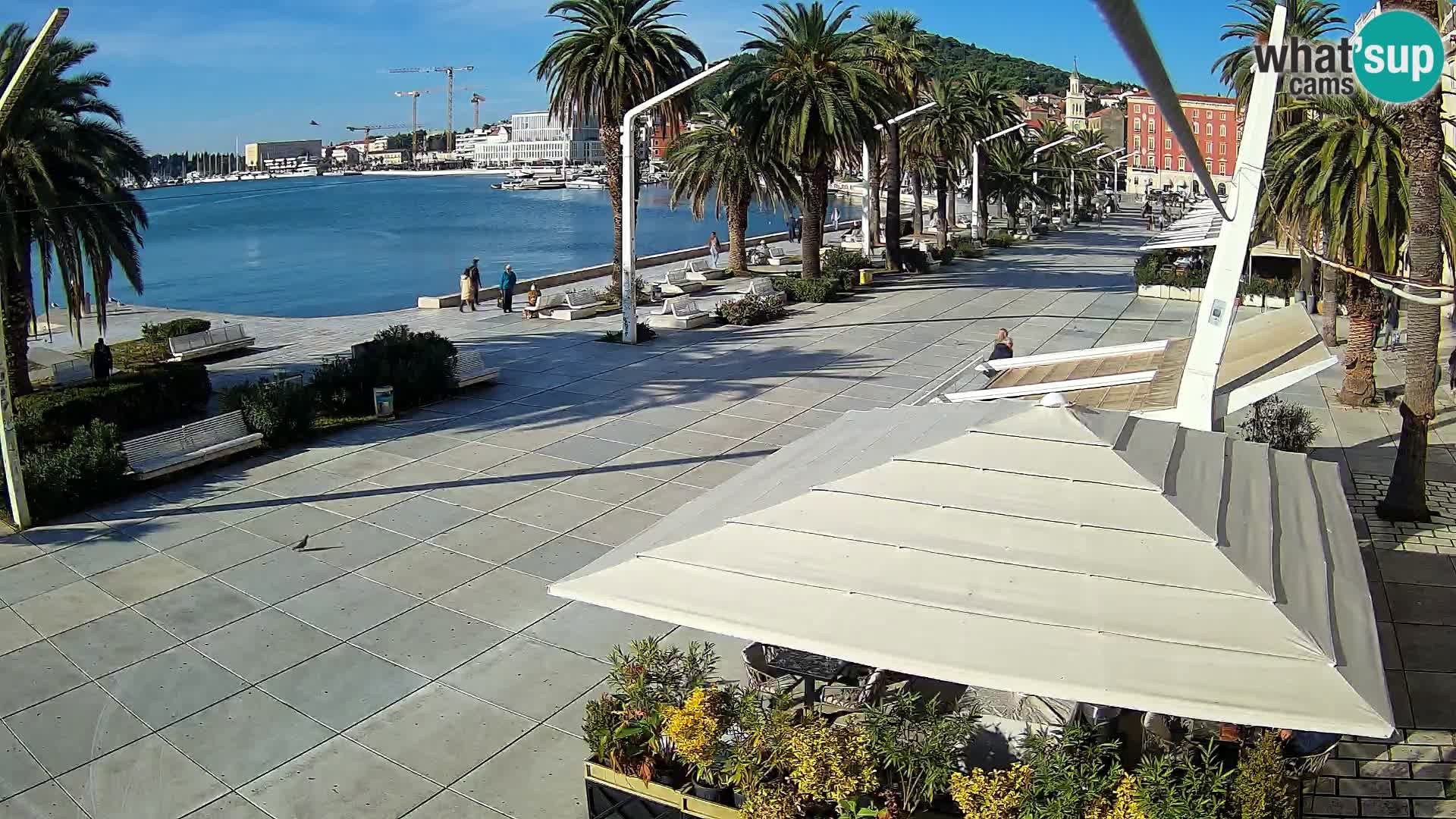 Split – Vista sulla riva di Spalato