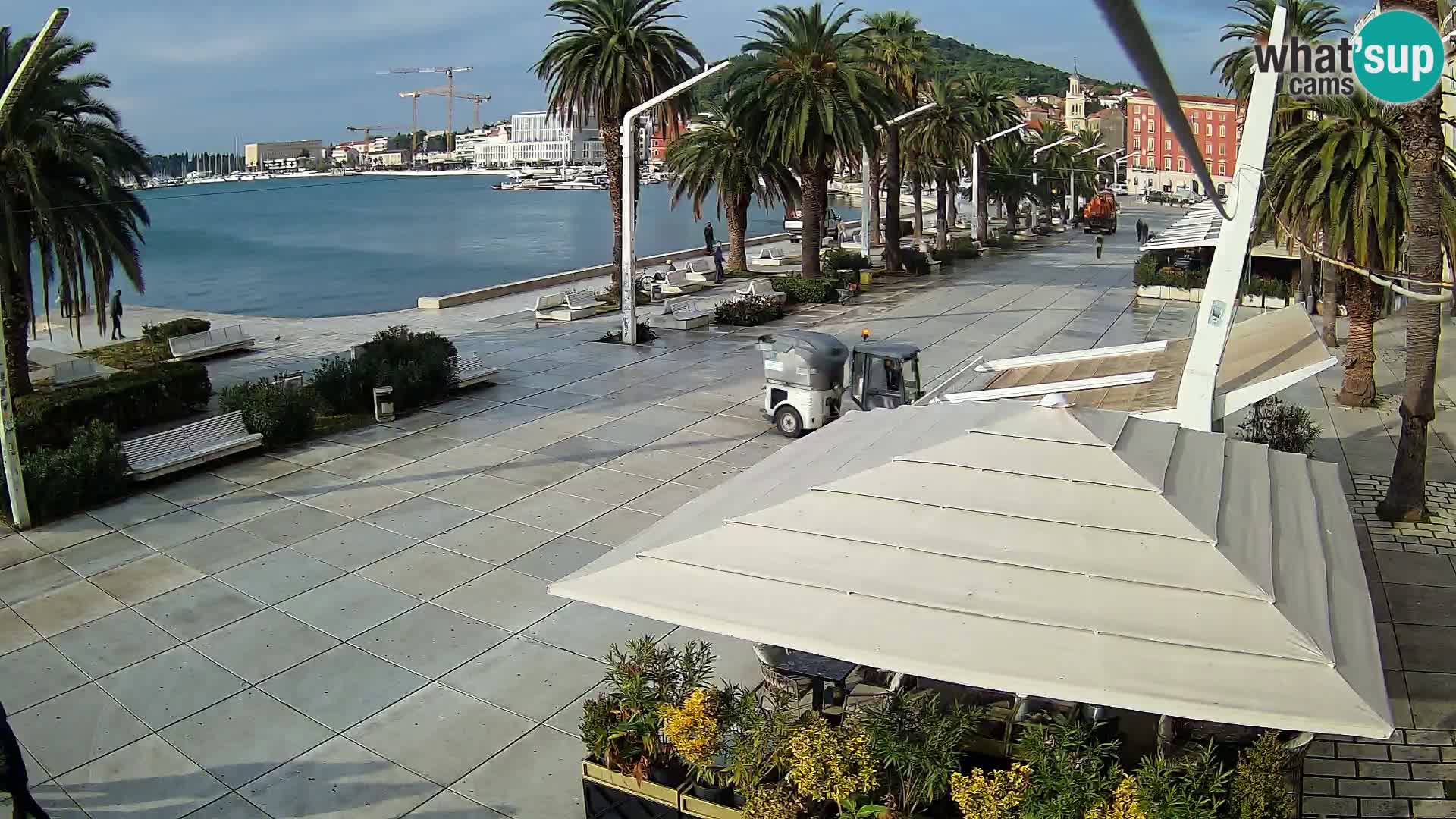 LIVE webcam Spalato riva