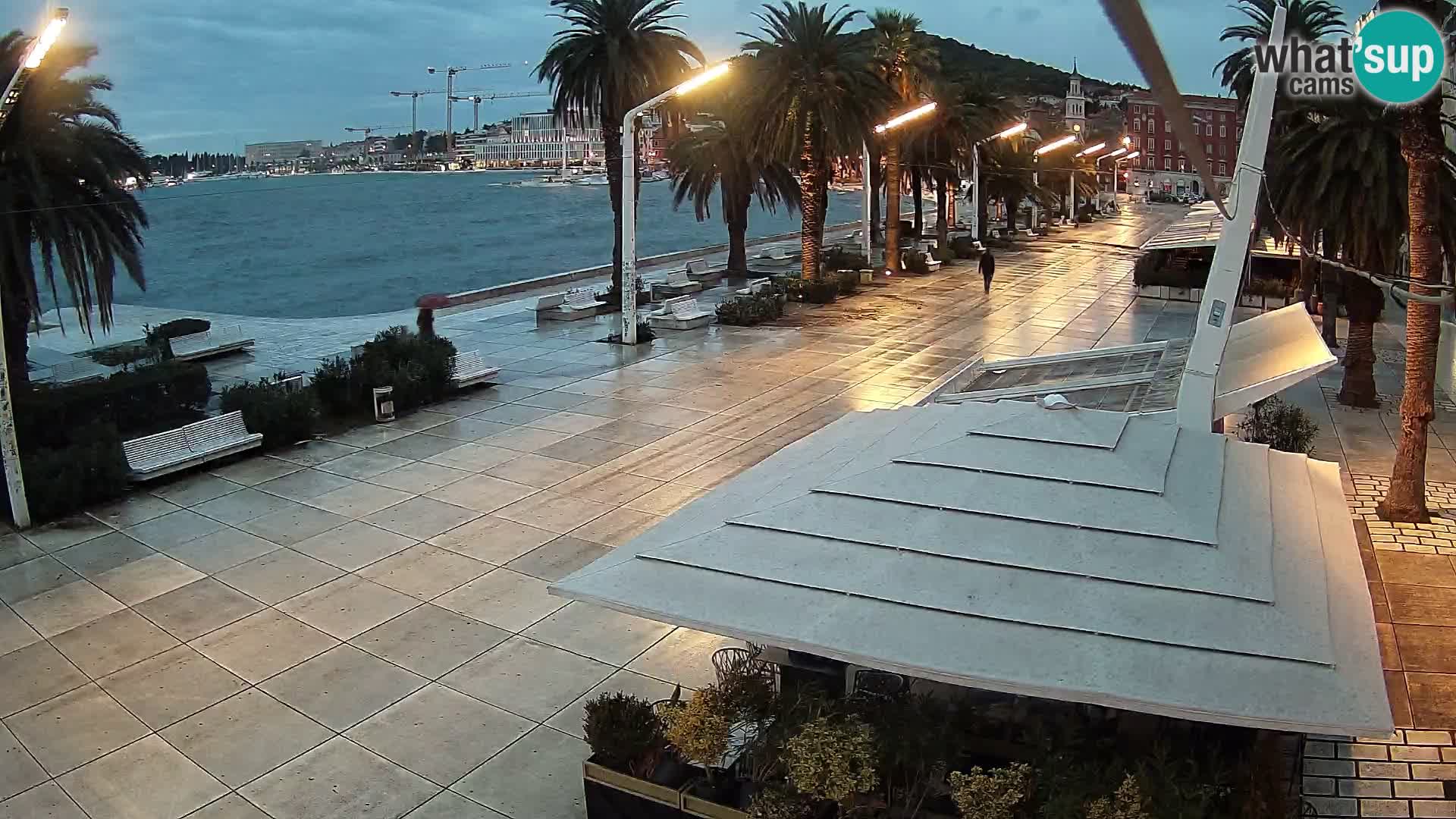 Split – Vista sulla riva di Spalato