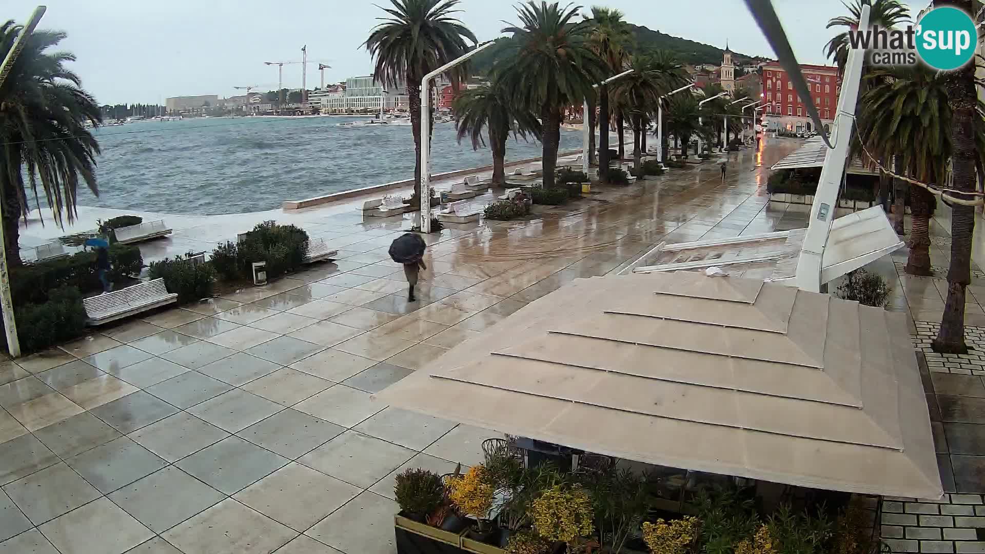 Split – Vista sulla riva di Spalato