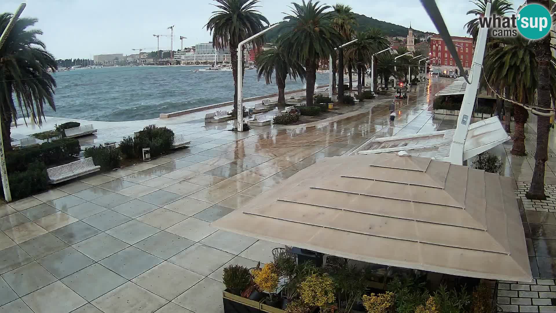 Split – Vista sulla riva di Spalato