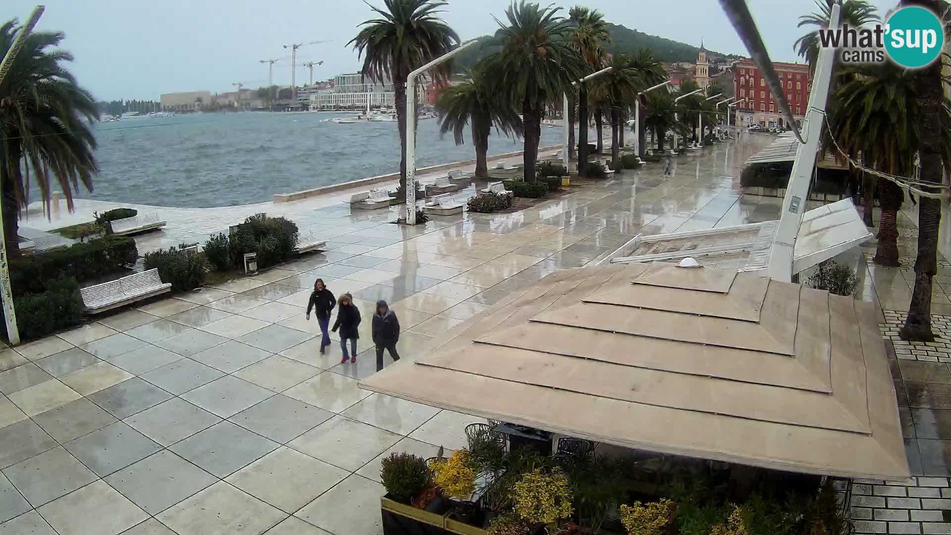 Split – Vista sulla riva di Spalato