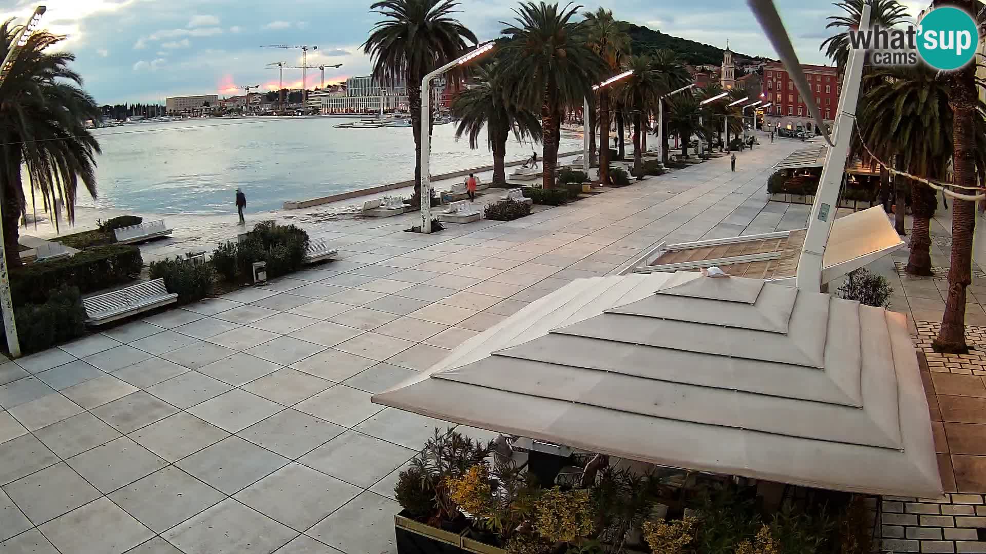 Split –  vista de Riva de Split