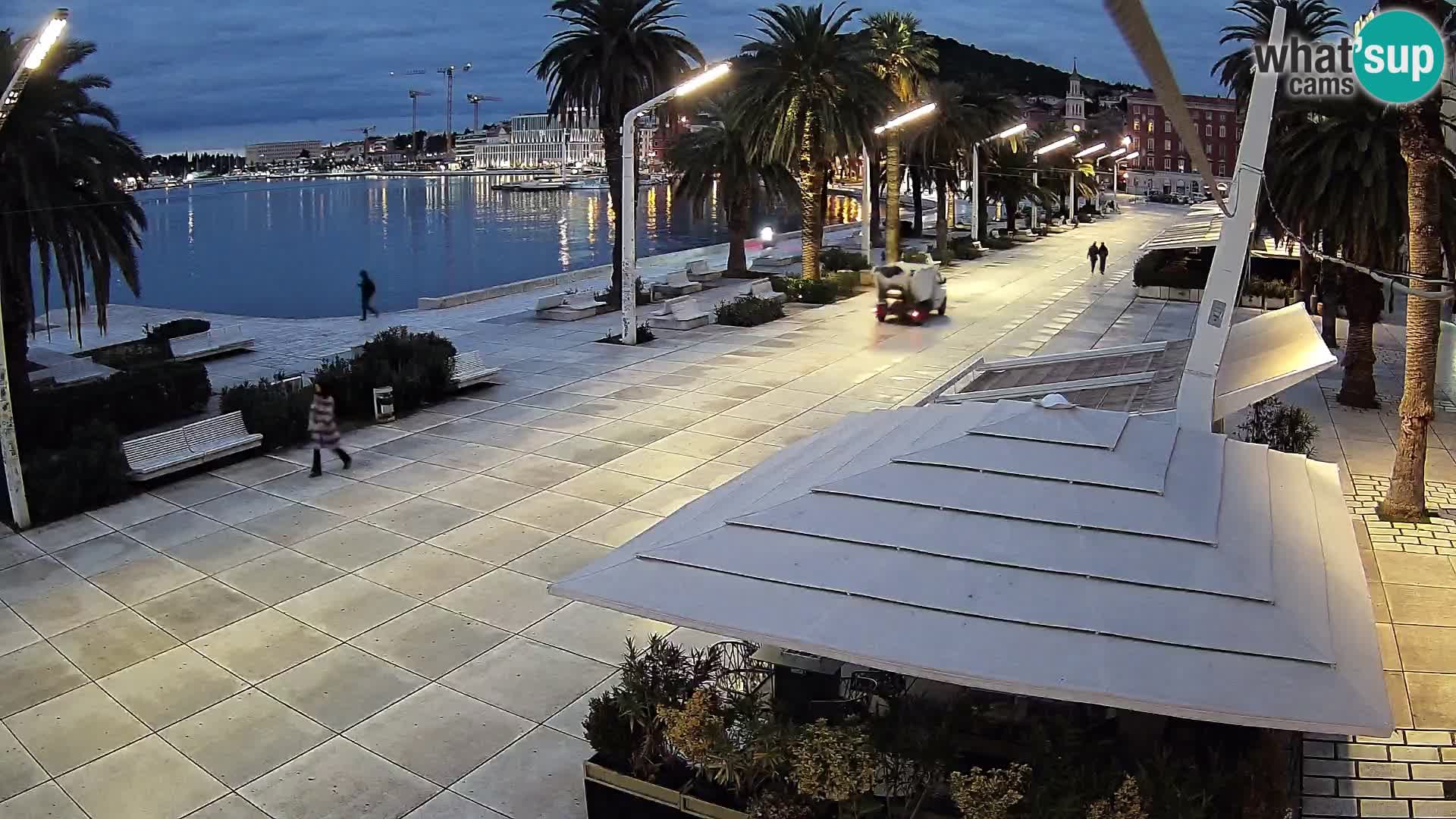 Split – Vista sulla riva di Spalato