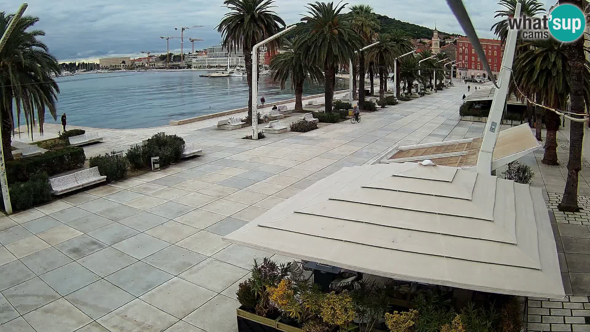 LIVE webcam Spalato riva