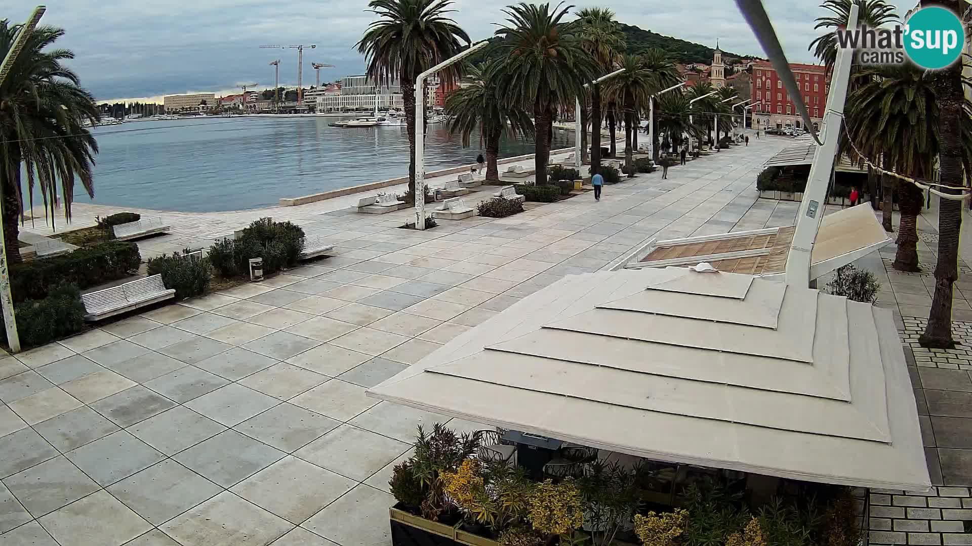 Split –  vista de Riva de Split