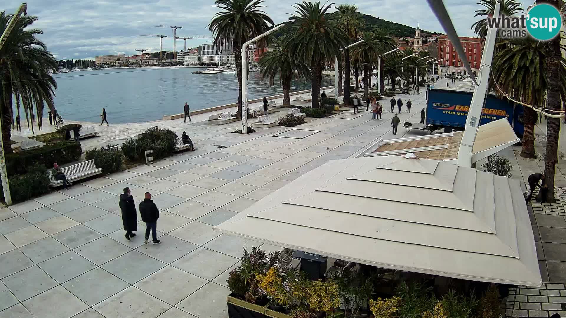 Split – Vista sulla riva di Spalato