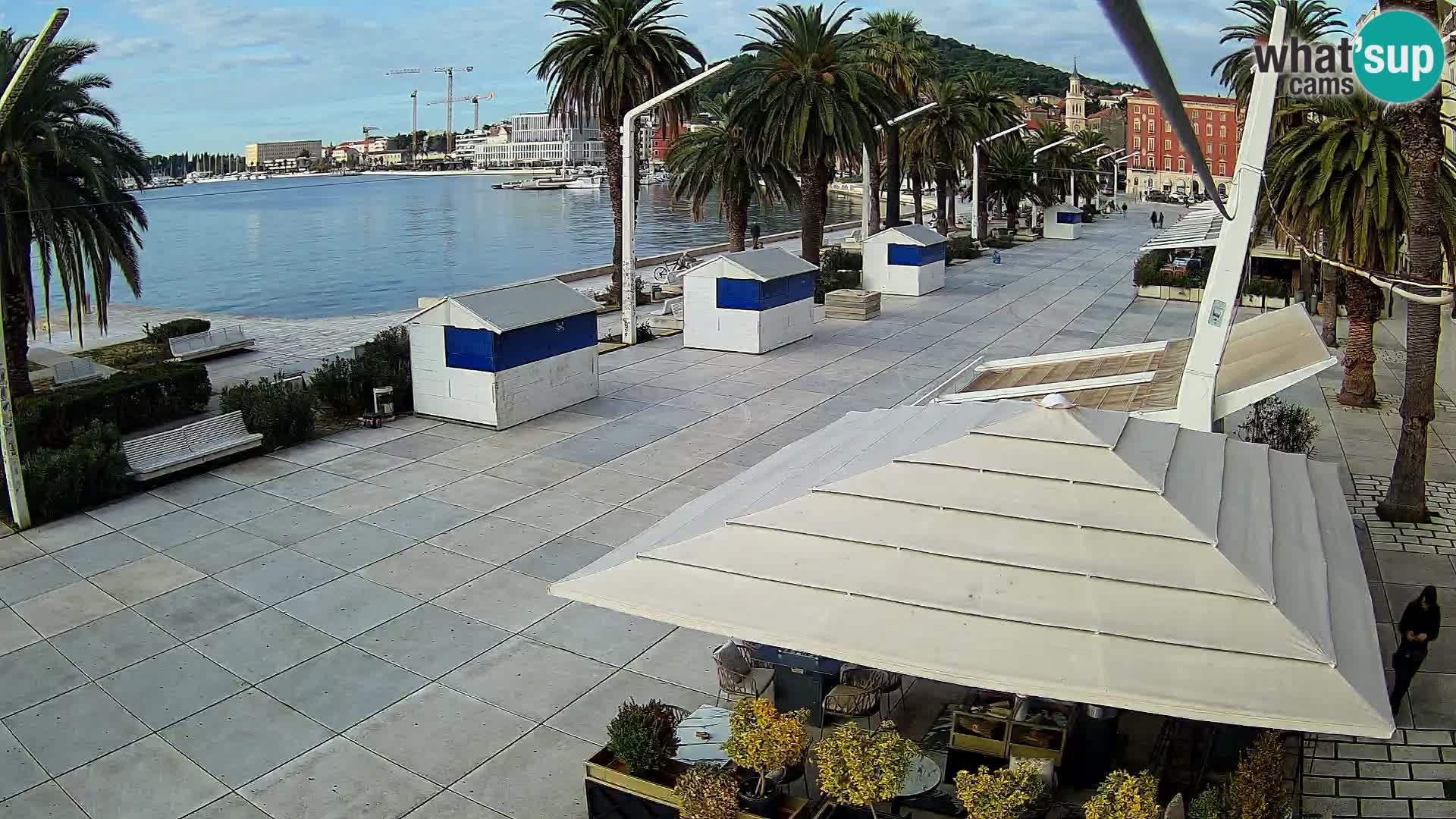 Split – Vista sulla riva di Spalato