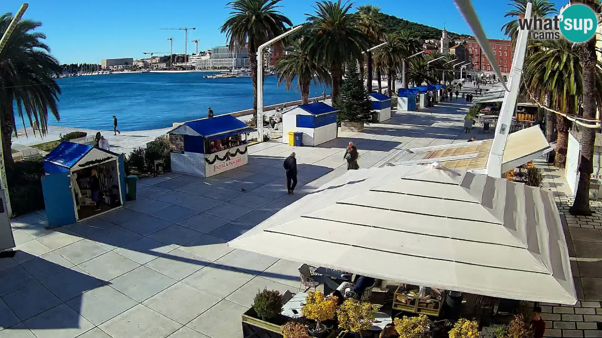 Split – Vista sulla riva di Spalato