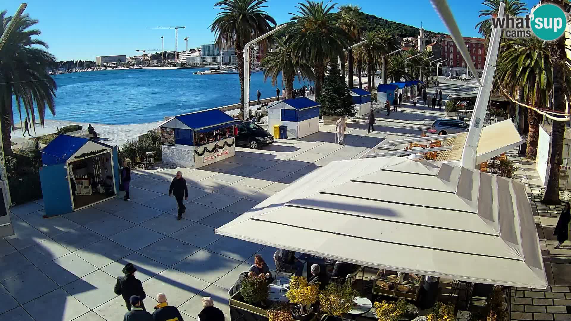 Split –  vista de Riva de Split