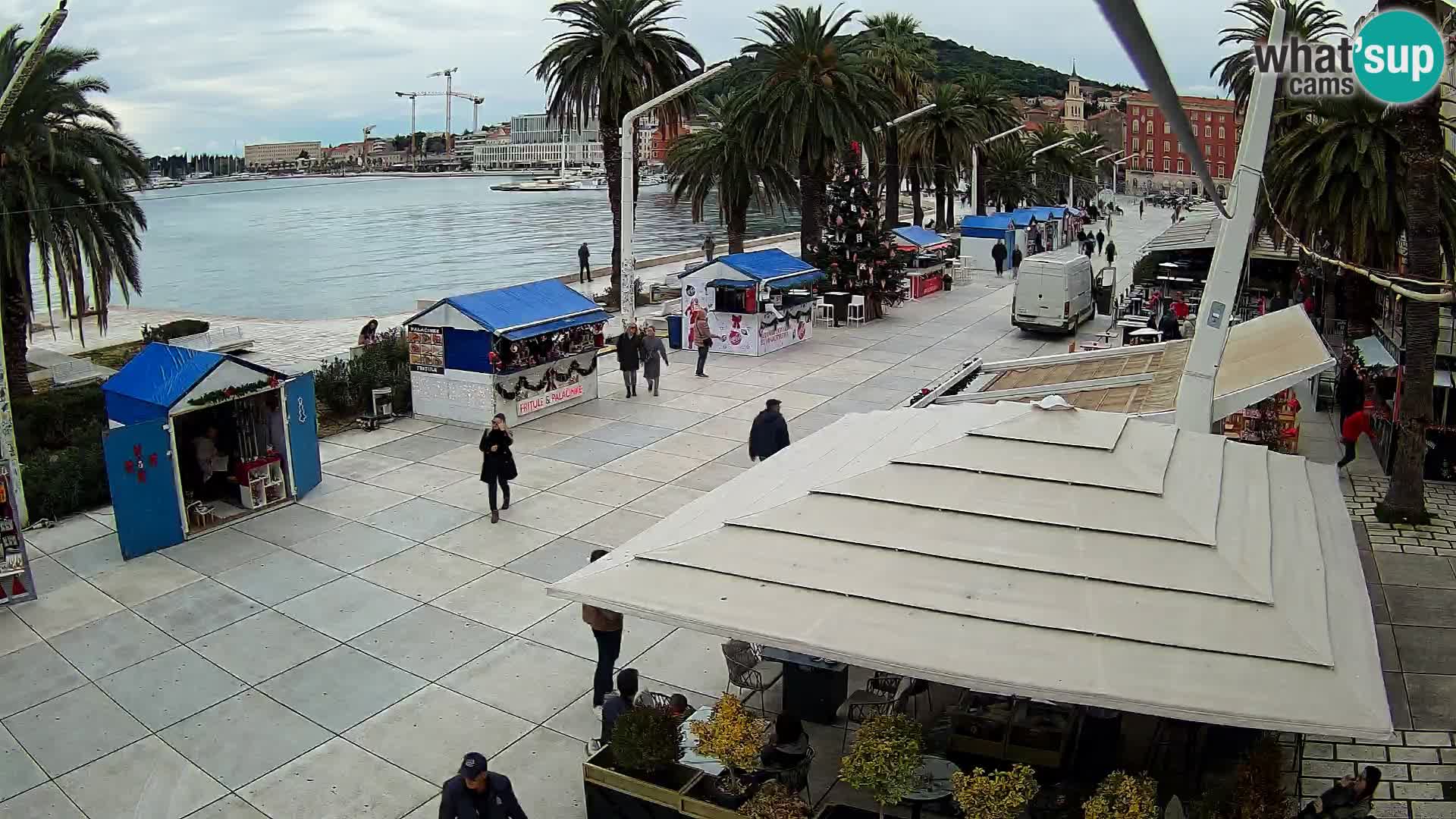 Split – Vista sulla riva di Spalato