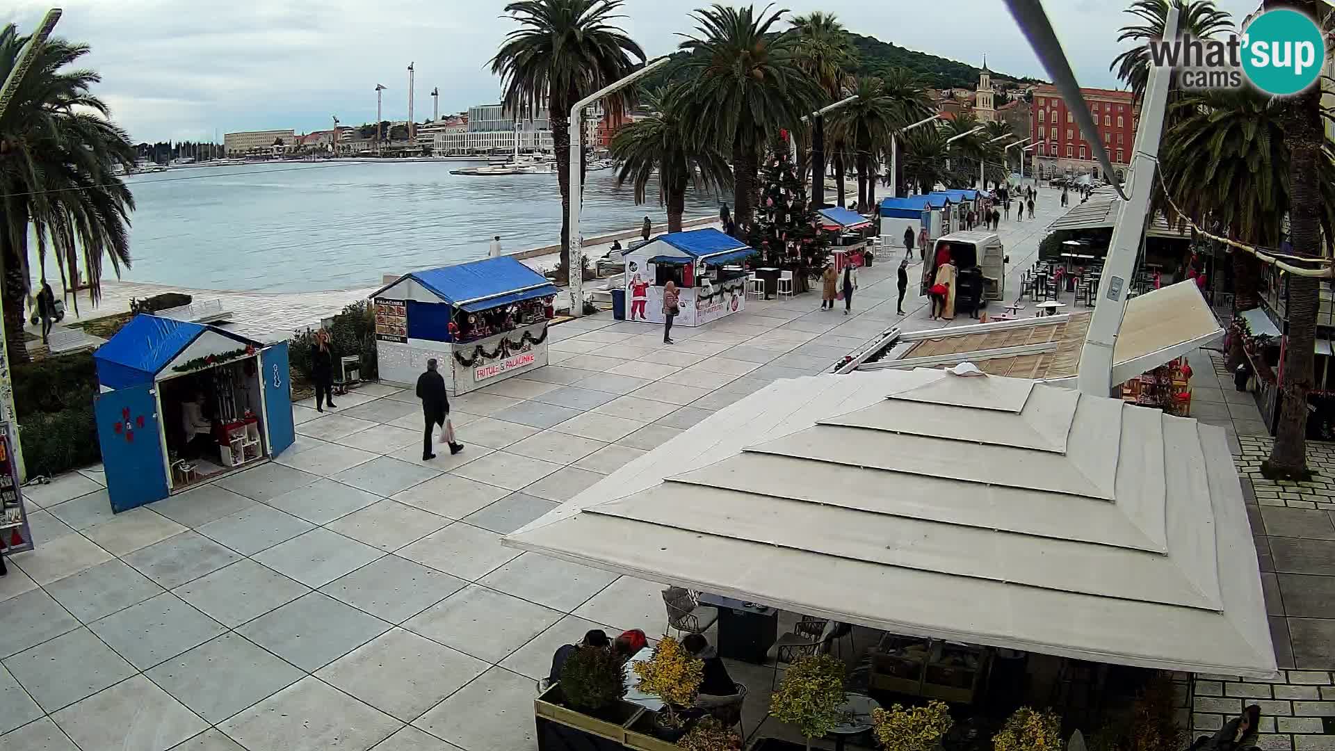 LIVE webcam Spalato riva