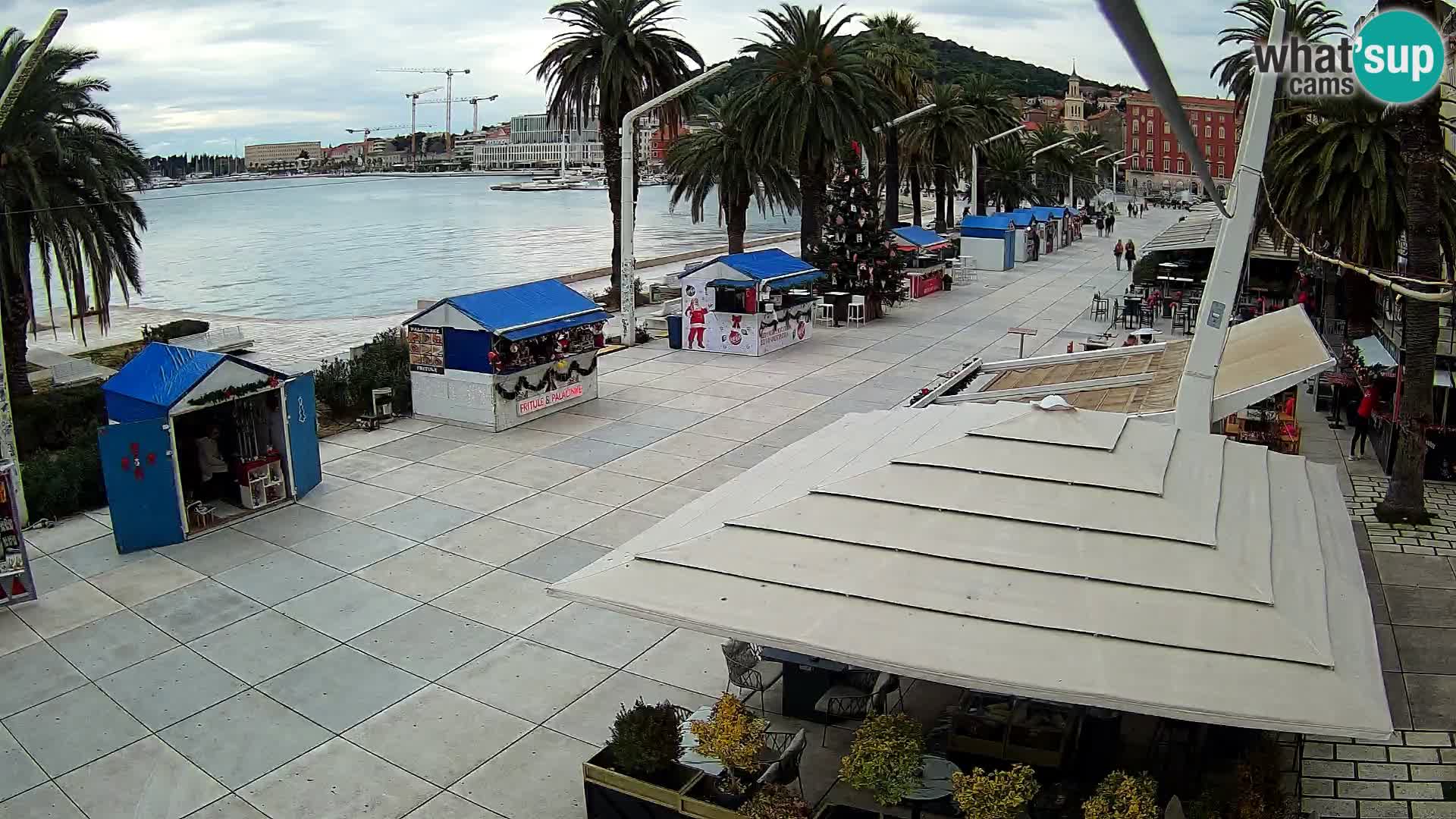 Split – Vista sulla riva di Spalato