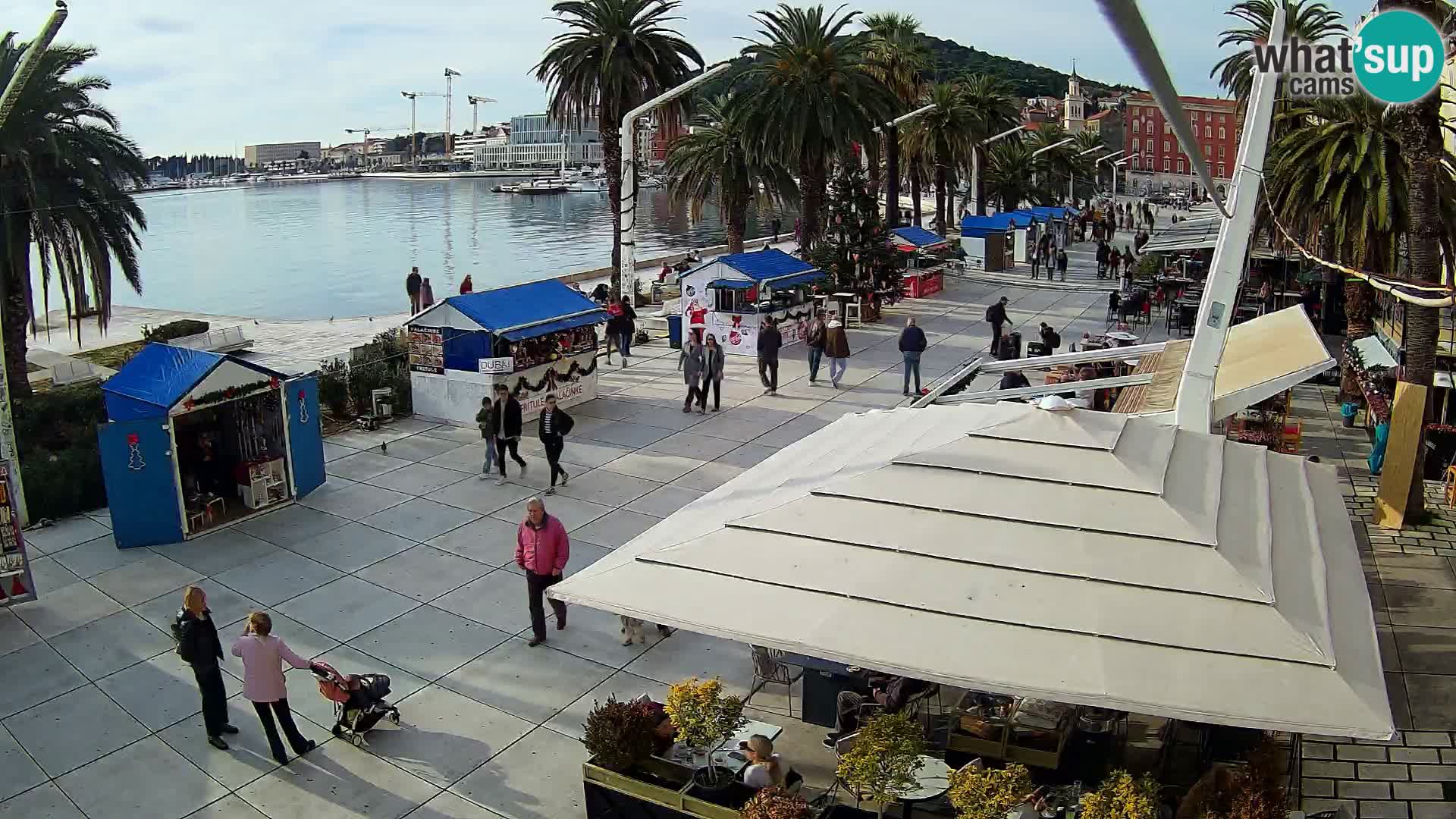 Split – Vista sulla riva di Spalato