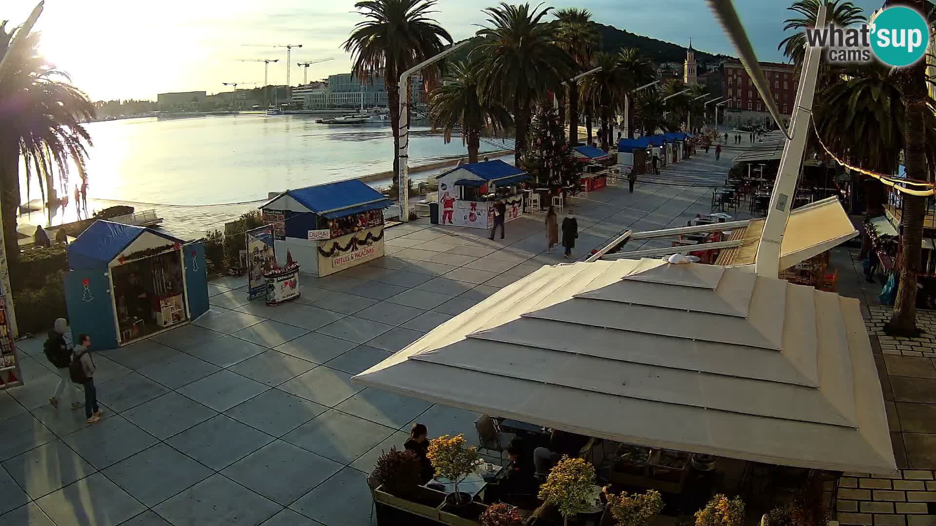 LIVE webcam Spalato riva